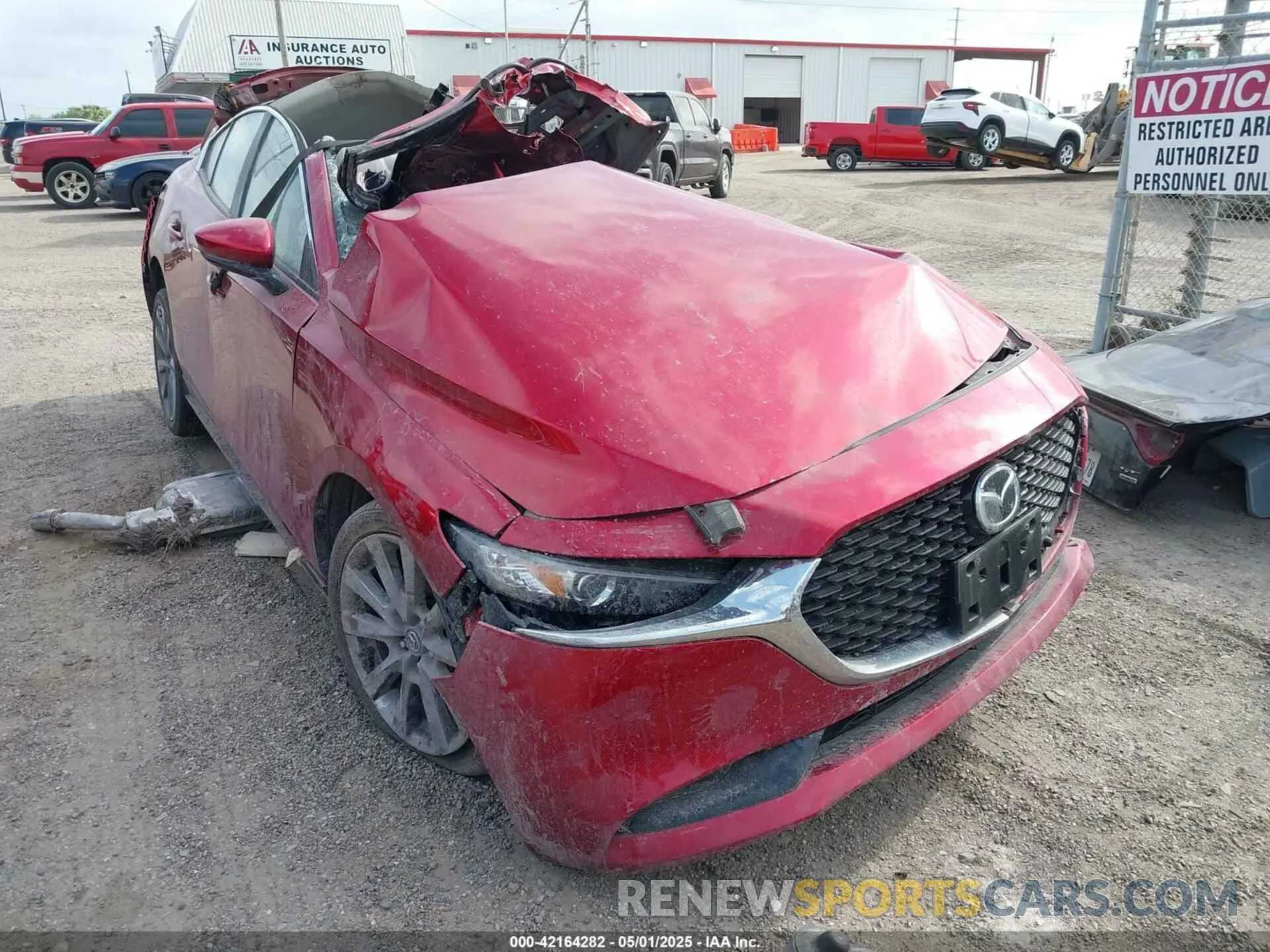 1 Photograph of a damaged car 3MZBPACM3RM400117 MAZDA MAZDA3 2024