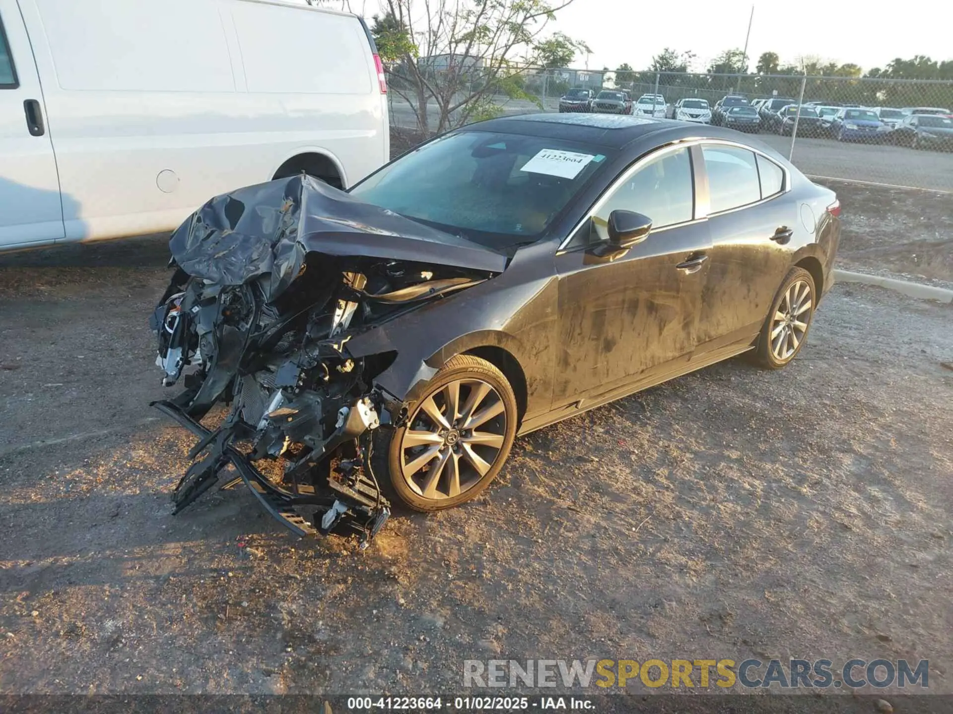 2 Photograph of a damaged car 3MZBPACM5RM402967 MAZDA MAZDA3 2024