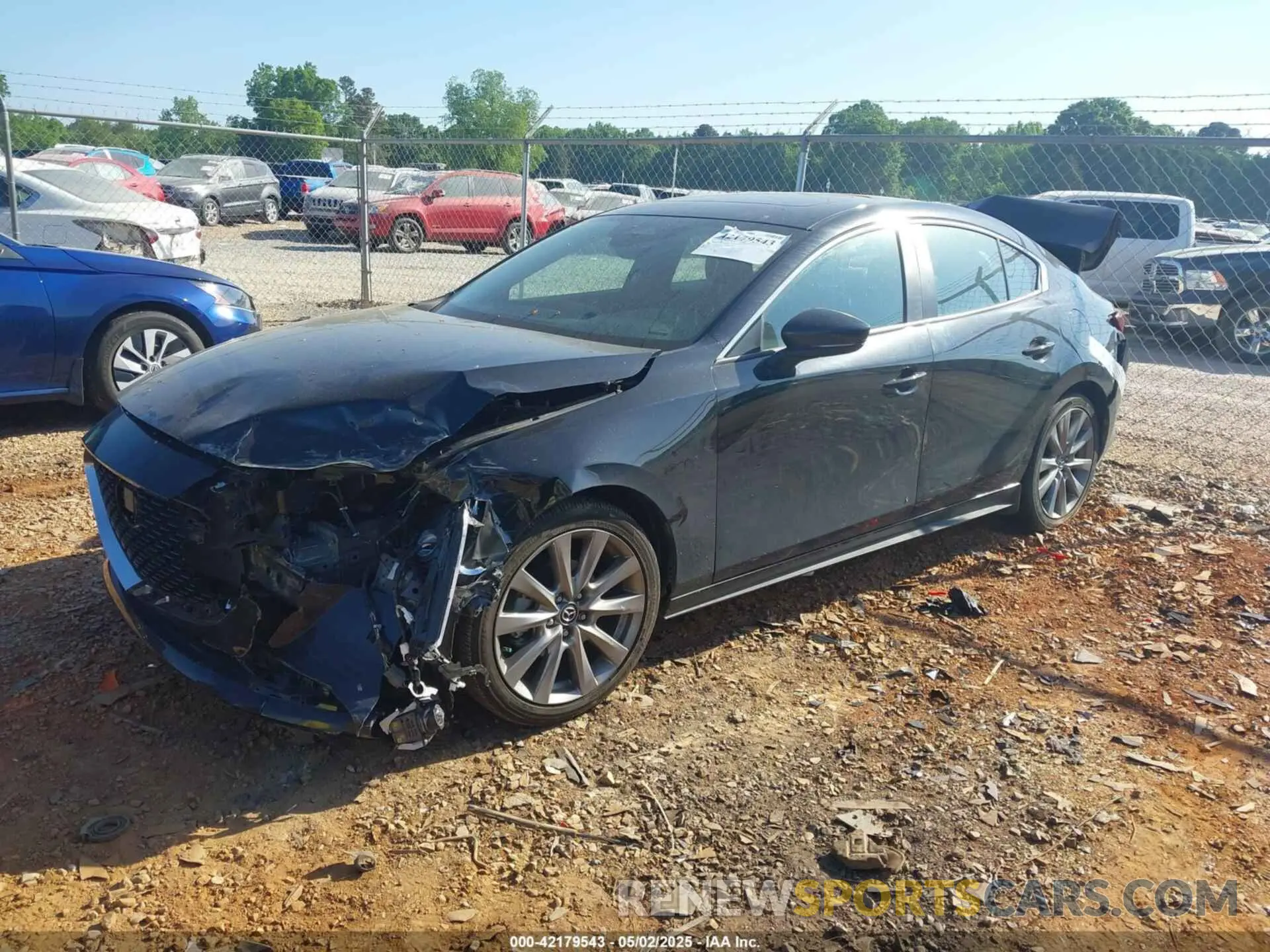 2 Photograph of a damaged car 3MZBPACM7RM403246 MAZDA MAZDA3 2024