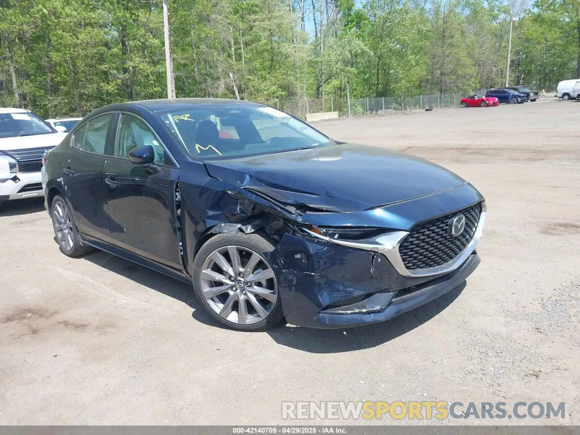 1 Photograph of a damaged car 3MZBPACM7RM415218 MAZDA MAZDA3 2024