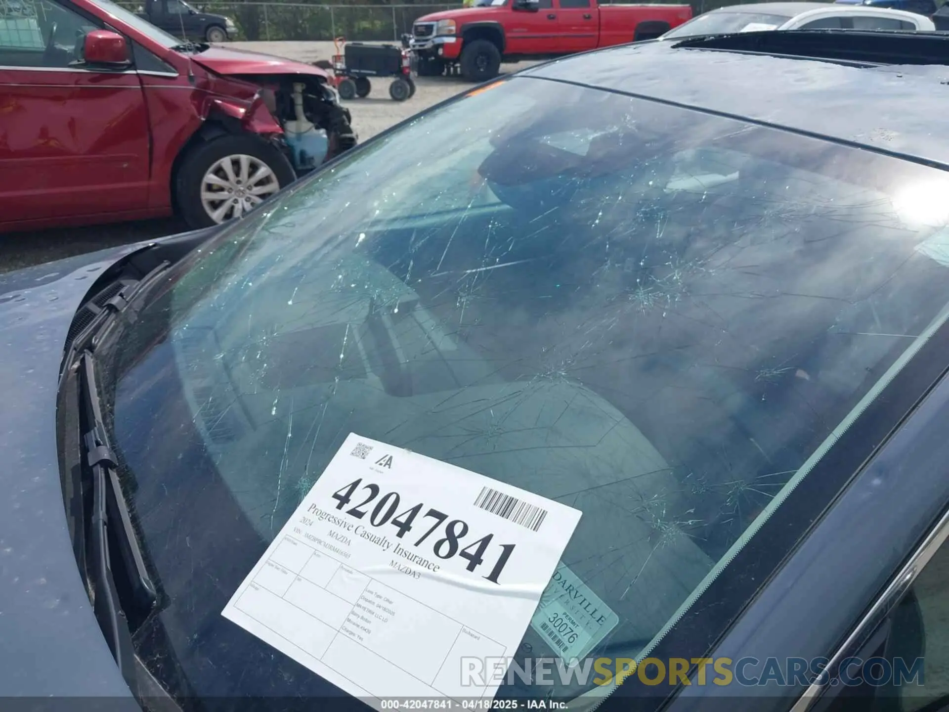 18 Photograph of a damaged car 3MZBPBCM3RM416565 MAZDA MAZDA3 2024