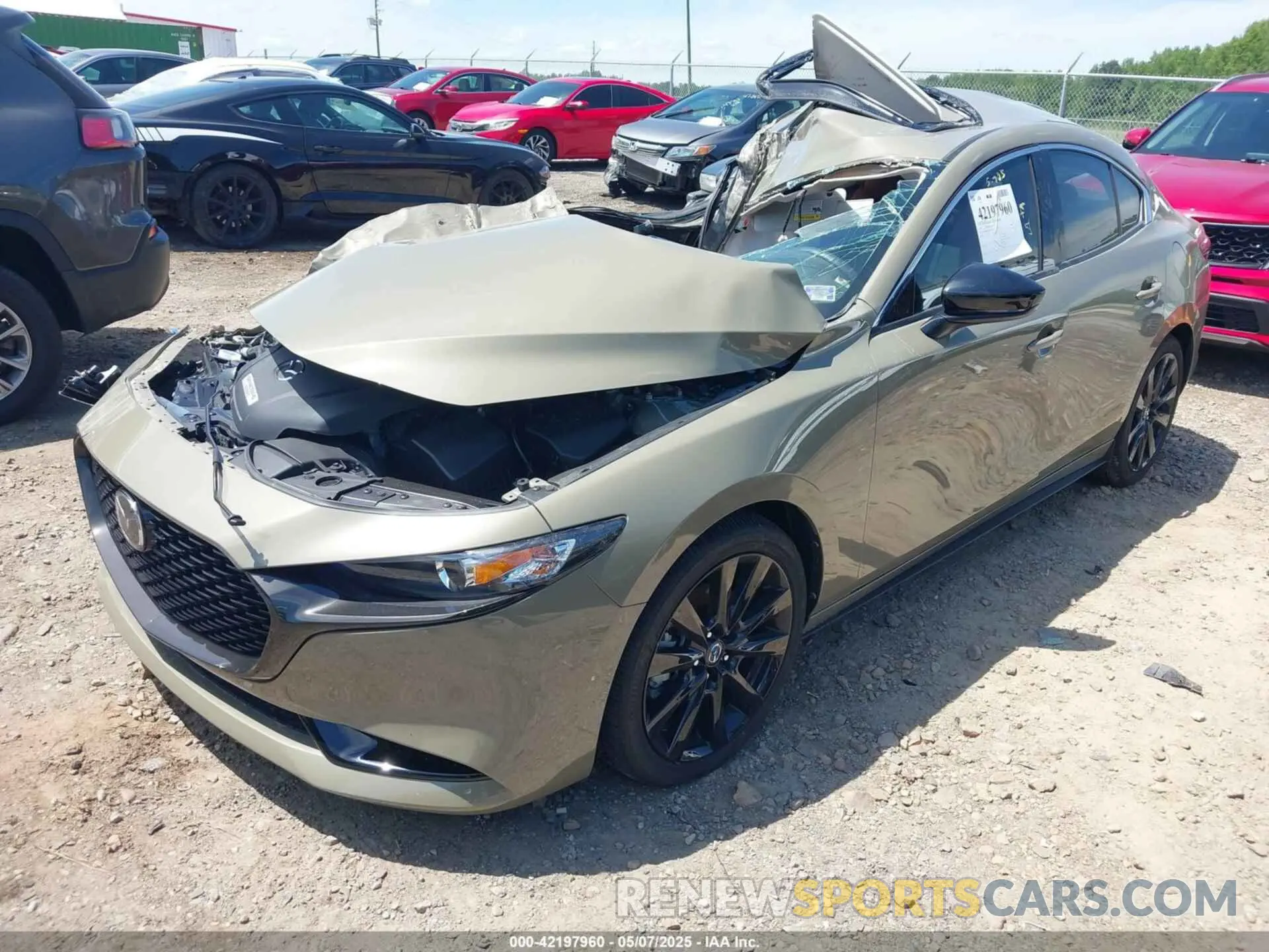 2 Photograph of a damaged car 3MZBPBXY1RM421132 MAZDA MAZDA3 2024