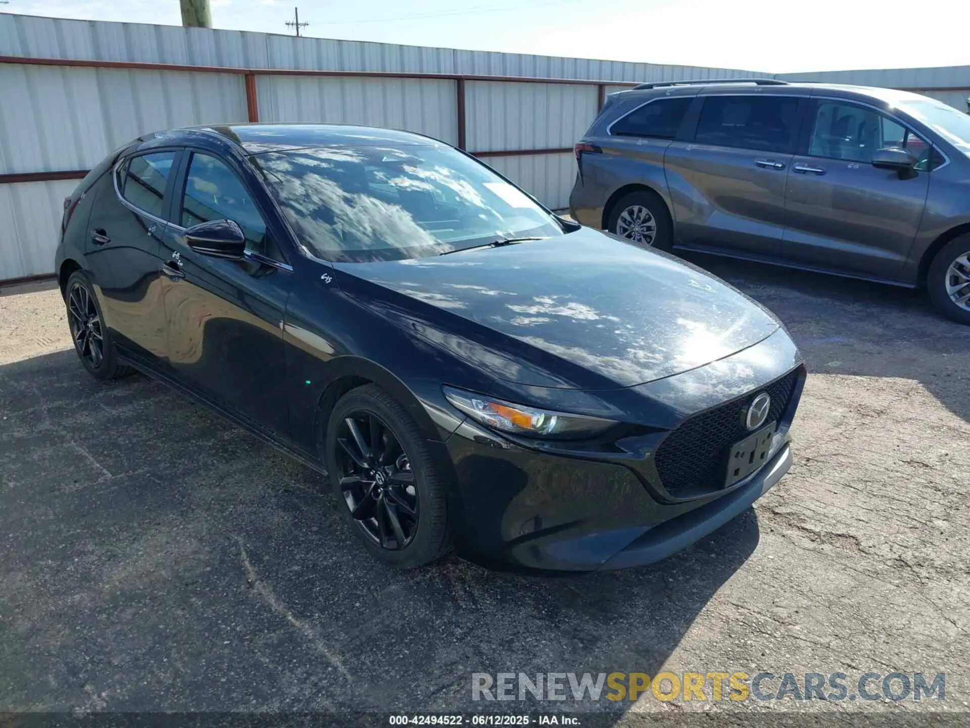 1 Photograph of a damaged car JM1BPAKM1R1714317 MAZDA MAZDA3 2024