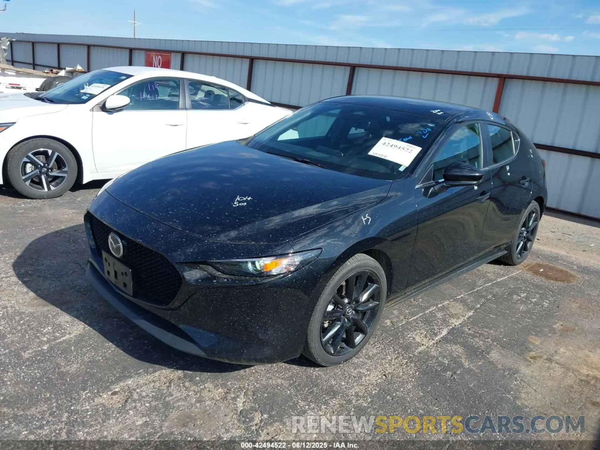 2 Photograph of a damaged car JM1BPAKM1R1714317 MAZDA MAZDA3 2024