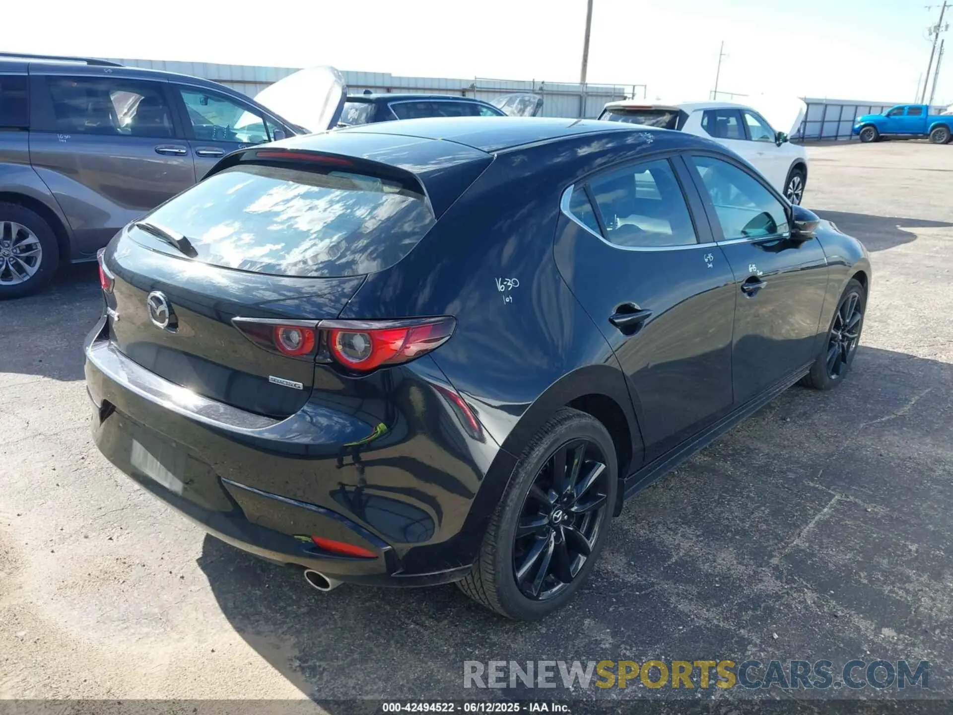 4 Photograph of a damaged car JM1BPAKM1R1714317 MAZDA MAZDA3 2024
