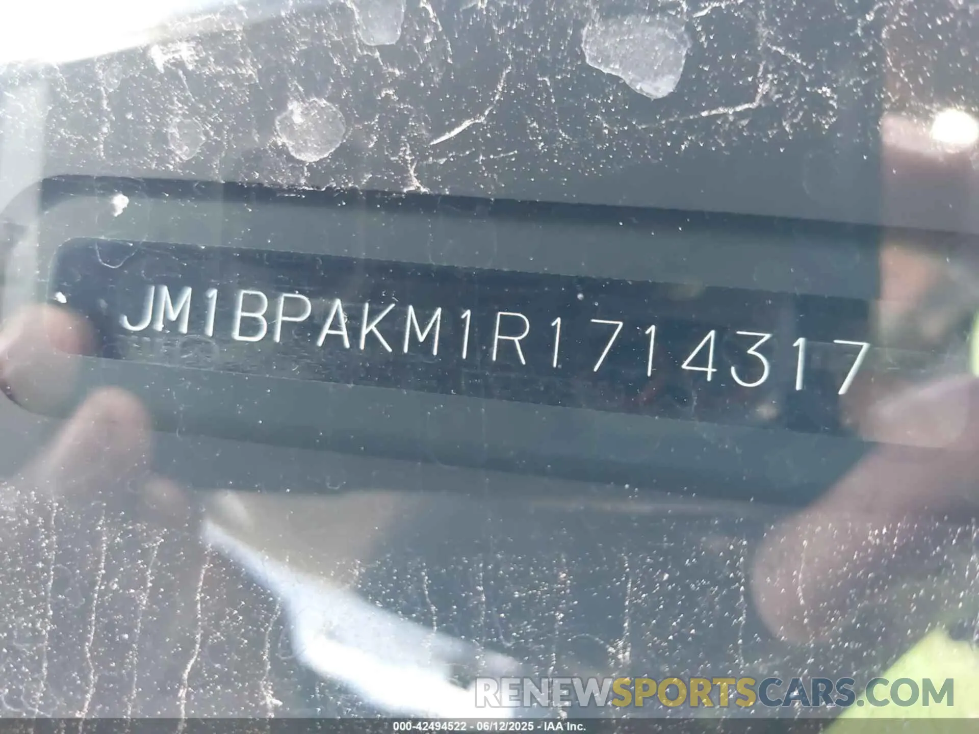 9 Photograph of a damaged car JM1BPAKM1R1714317 MAZDA MAZDA3 2024