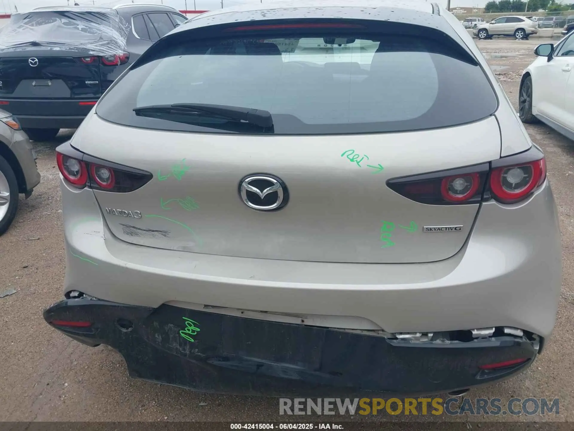 6 Photograph of a damaged car JM1BPAKM7R1722311 MAZDA MAZDA3 2024