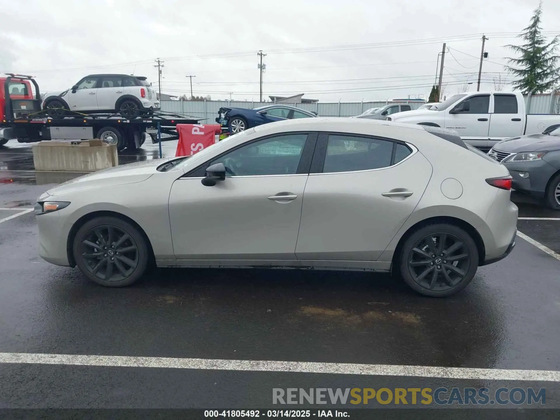 14 Photograph of a damaged car JM1BPAKMXR1721864 MAZDA MAZDA3 2024