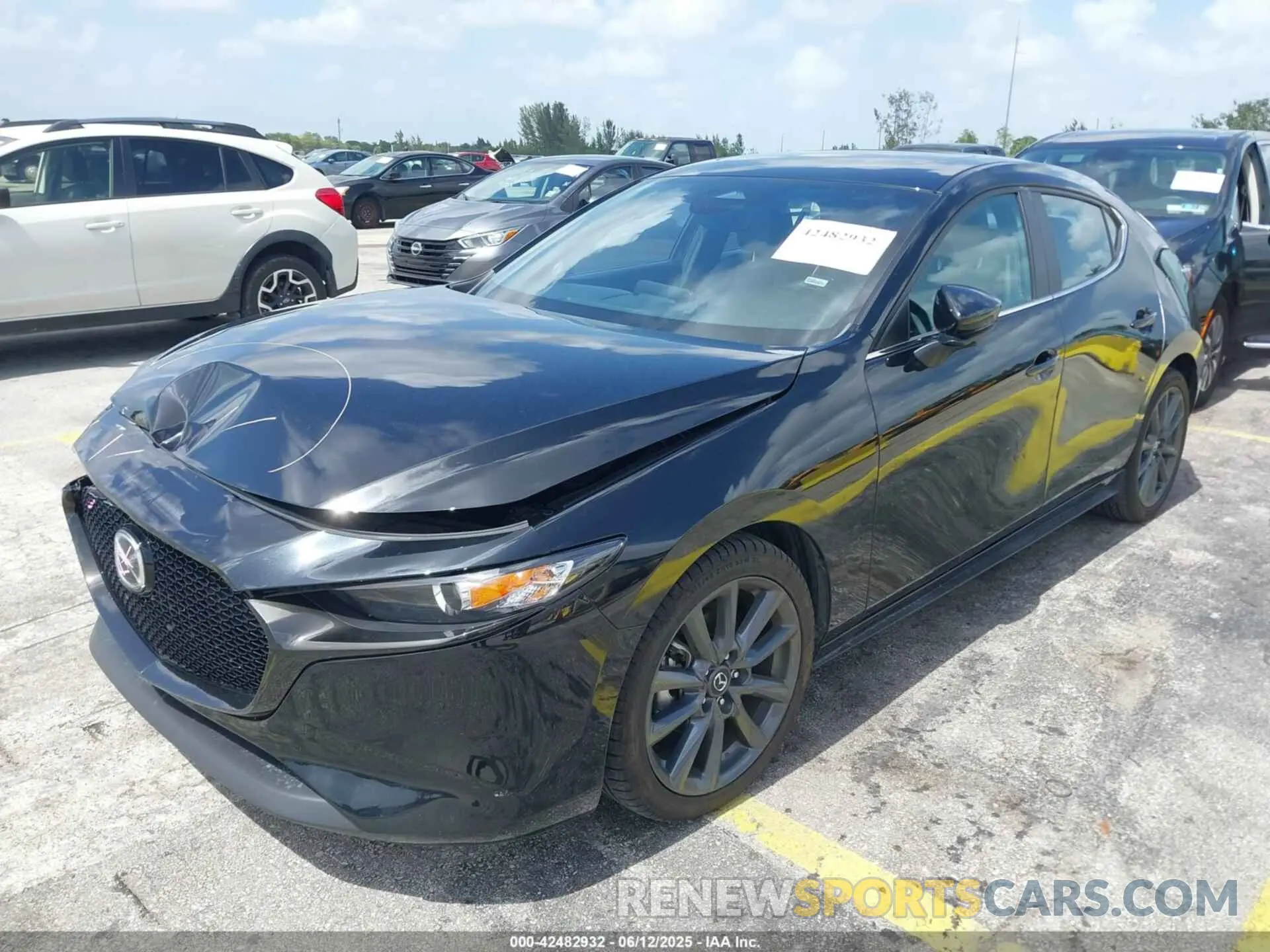 2 Photograph of a damaged car JM1BPALM1R1712565 MAZDA MAZDA3 2024