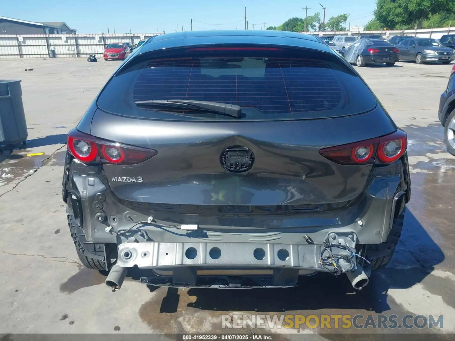 6 Photograph of a damaged car JM1BPALM2R1708220 MAZDA MAZDA3 2024
