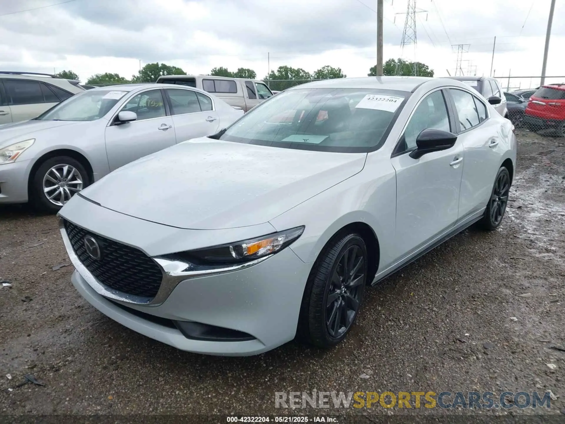2 Photograph of a damaged car 3MZBPABM4SM464416 MAZDA MAZDA3 2025