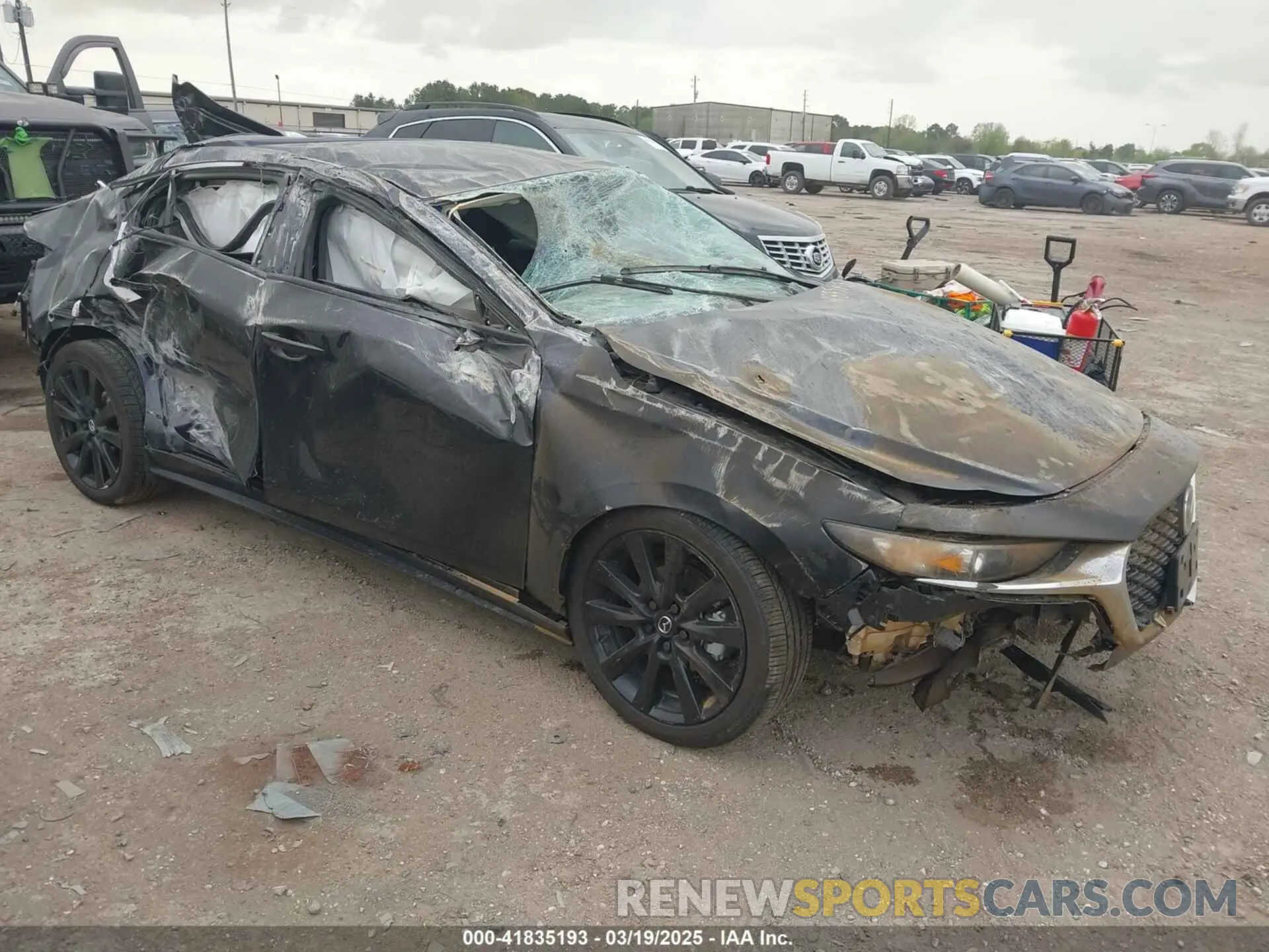 1 Photograph of a damaged car 3MZBPABM6SM455202 MAZDA MAZDA3 2025