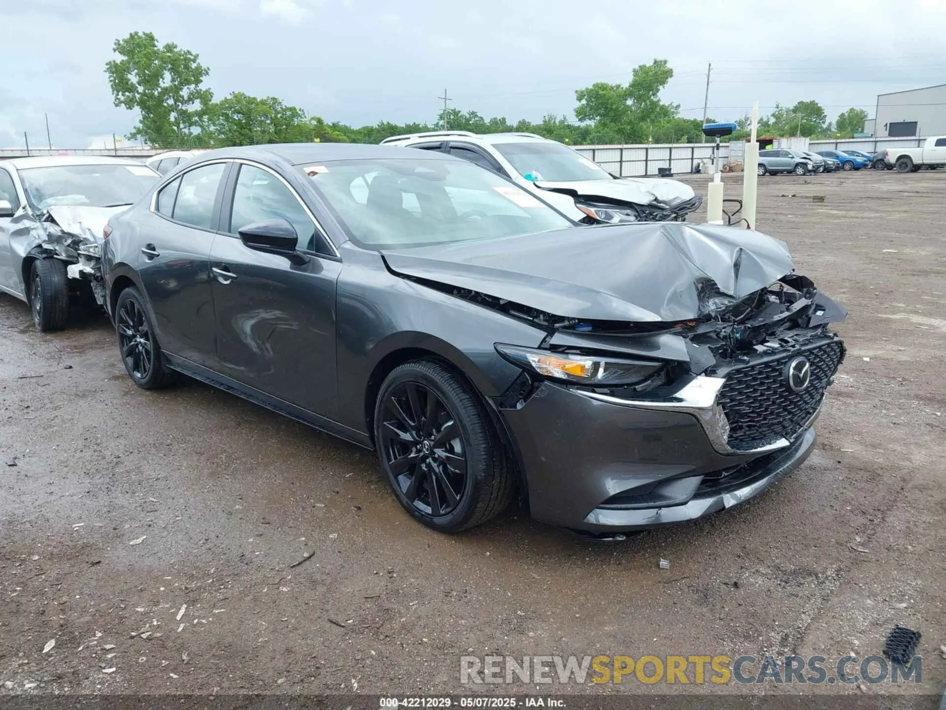 1 Photograph of a damaged car 3MZBPABM9SM468512 MAZDA MAZDA3 2025