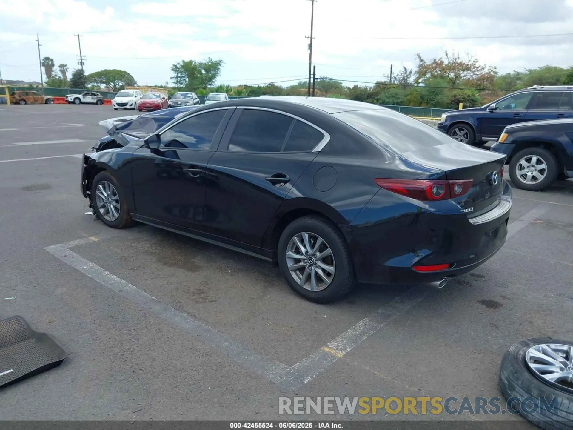 3 Photograph of a damaged car JM1BPAAM8S1766213 MAZDA MAZDA3 2025