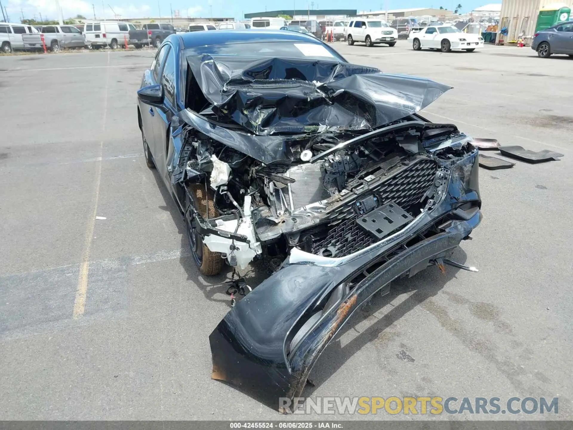 6 Photograph of a damaged car JM1BPAAM8S1766213 MAZDA MAZDA3 2025
