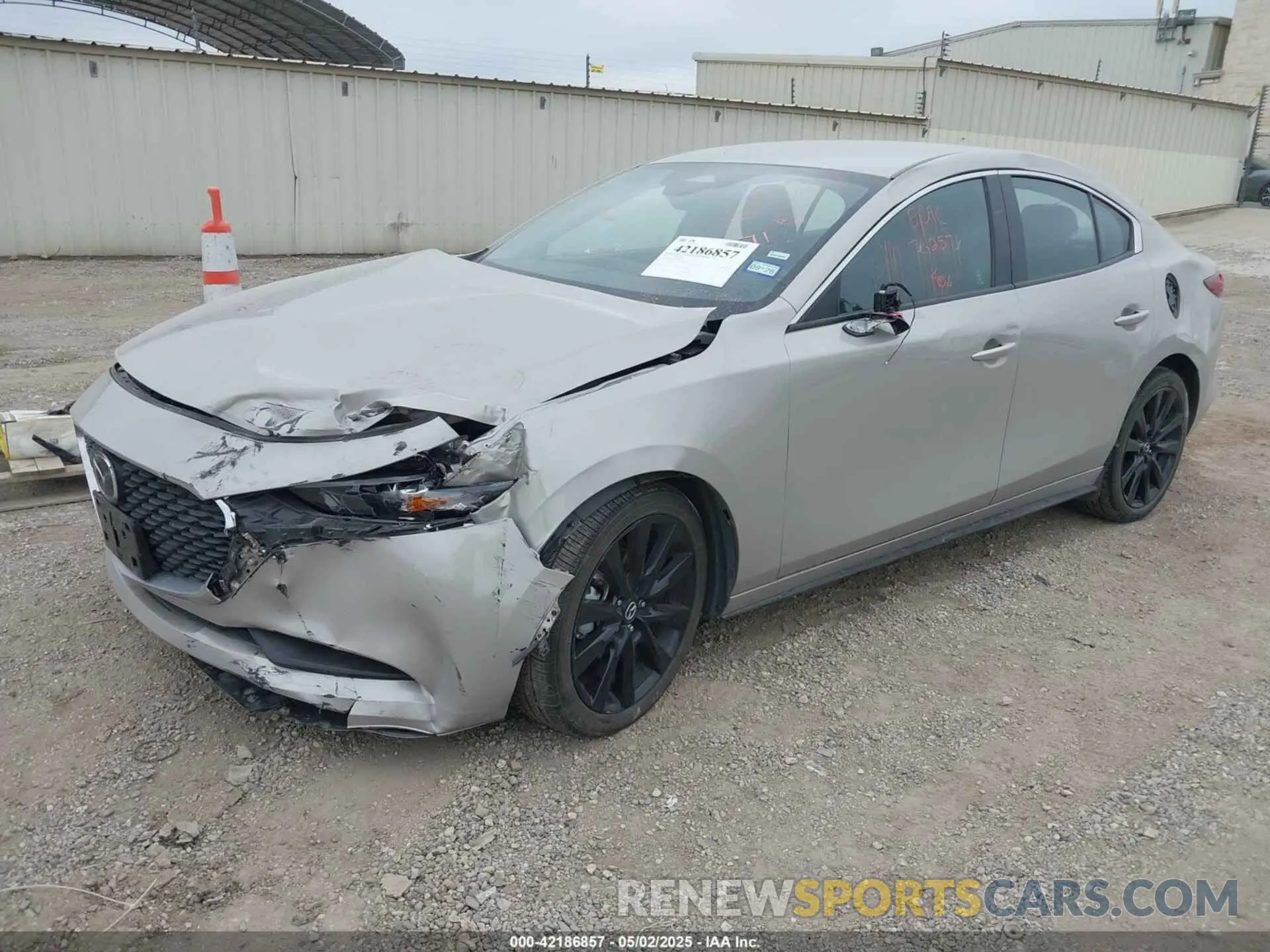 2 Photograph of a damaged car JM1BPABM5S1762571 MAZDA MAZDA3 2025