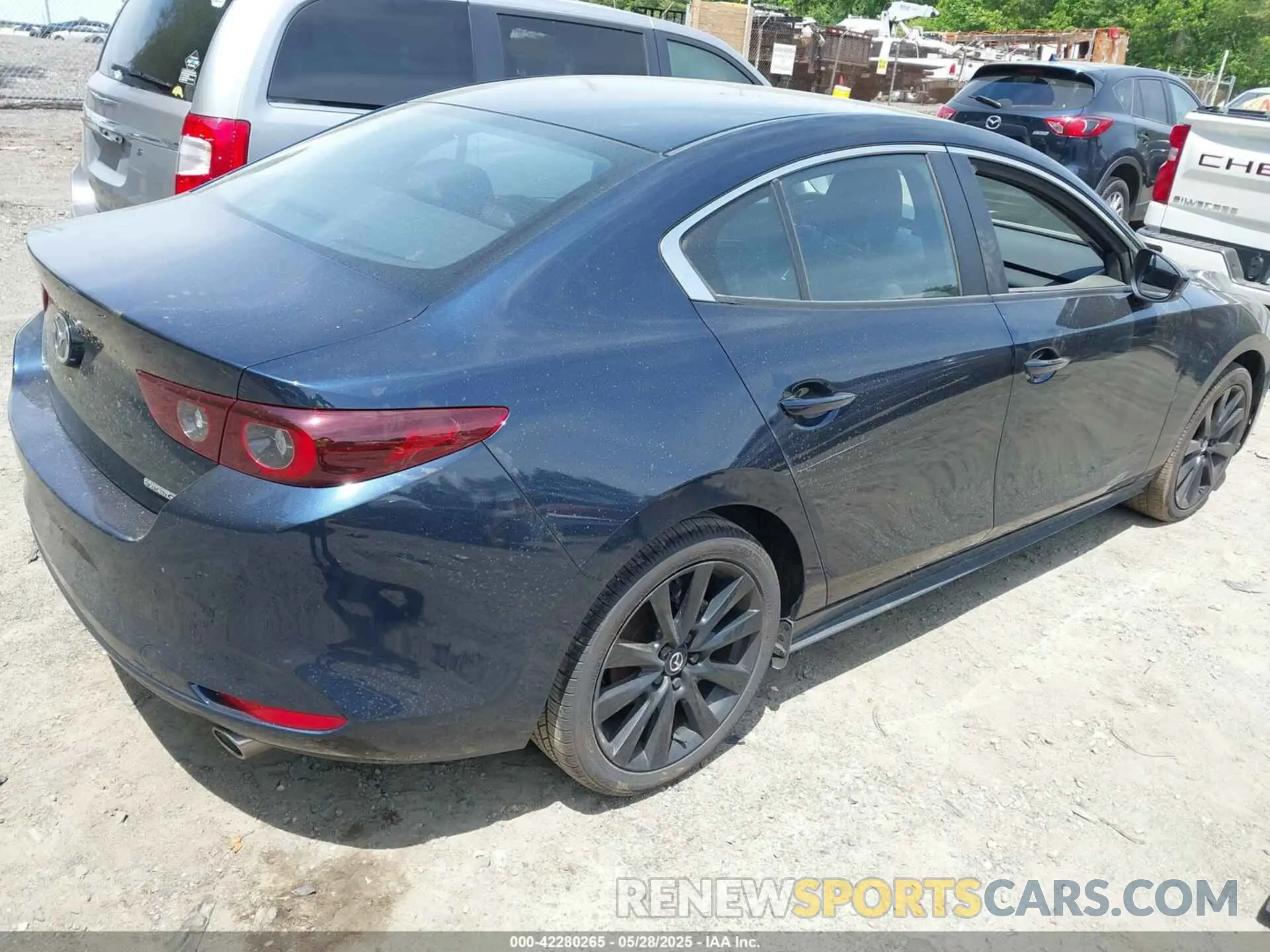 4 Photograph of a damaged car JM1BPABM5S1766555 MAZDA MAZDA3 2025