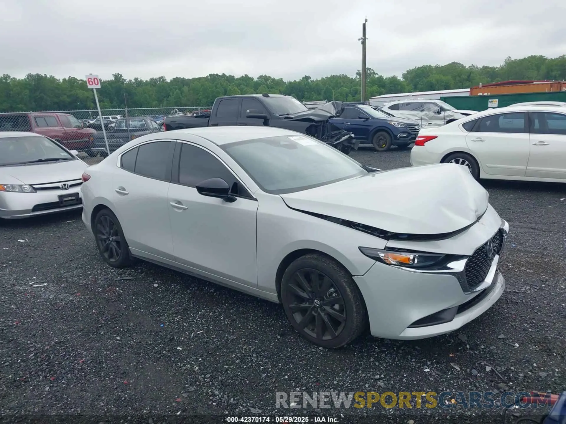1 Photograph of a damaged car JM1BPABM7S1764208 MAZDA MAZDA3 2025