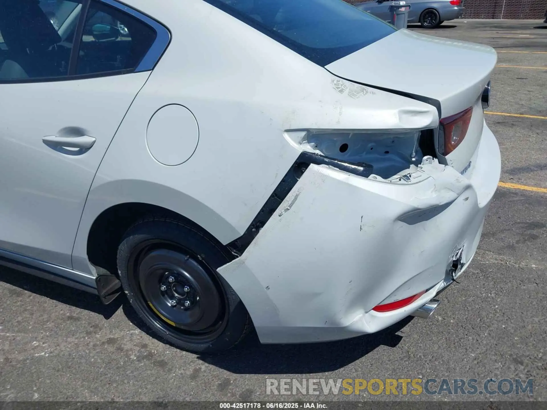 6 Photograph of a damaged car JM1BPABM7S1779954 MAZDA MAZDA3 2025