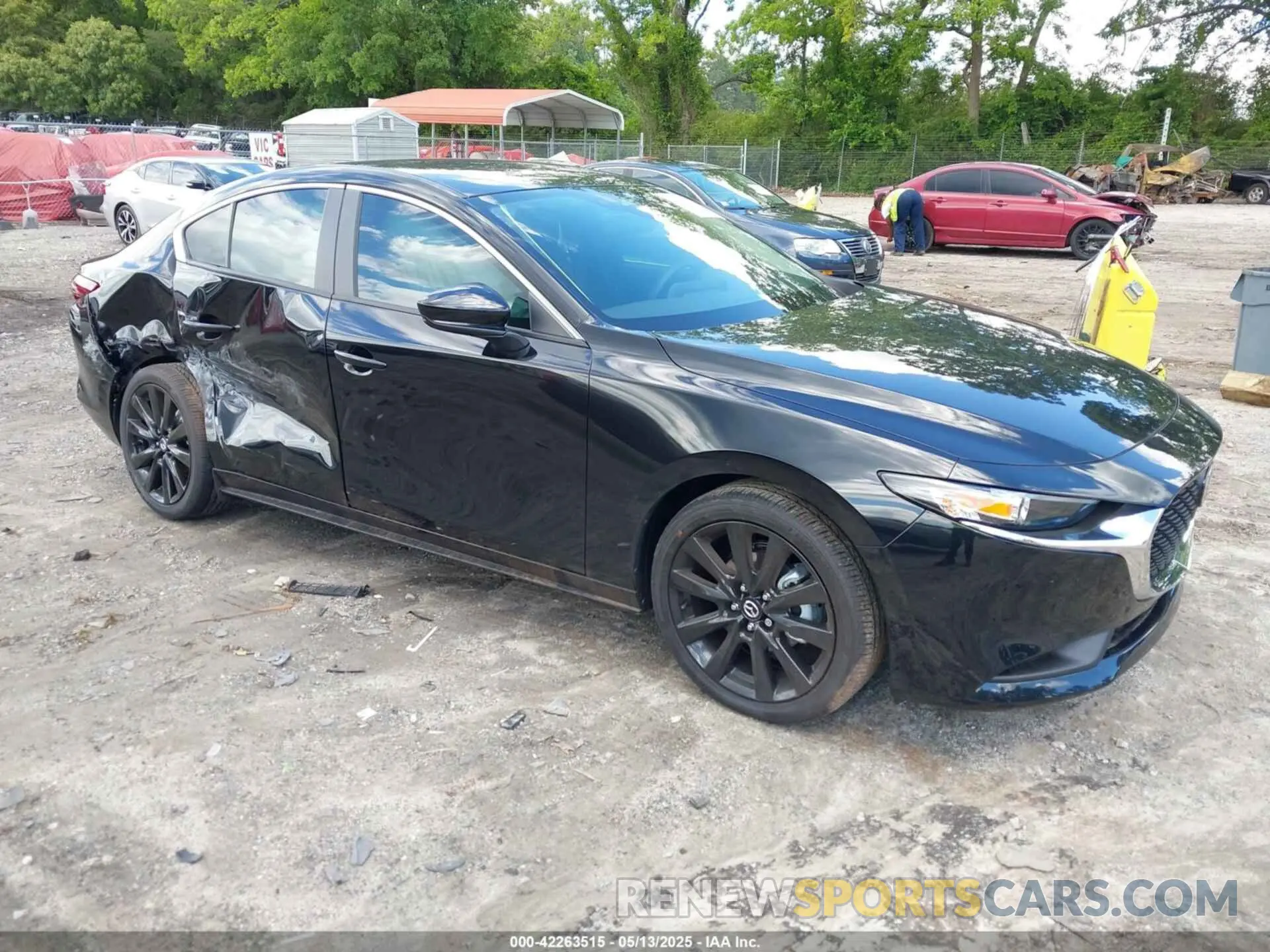 1 Photograph of a damaged car JM1BPABM8S1781776 MAZDA MAZDA3 2025