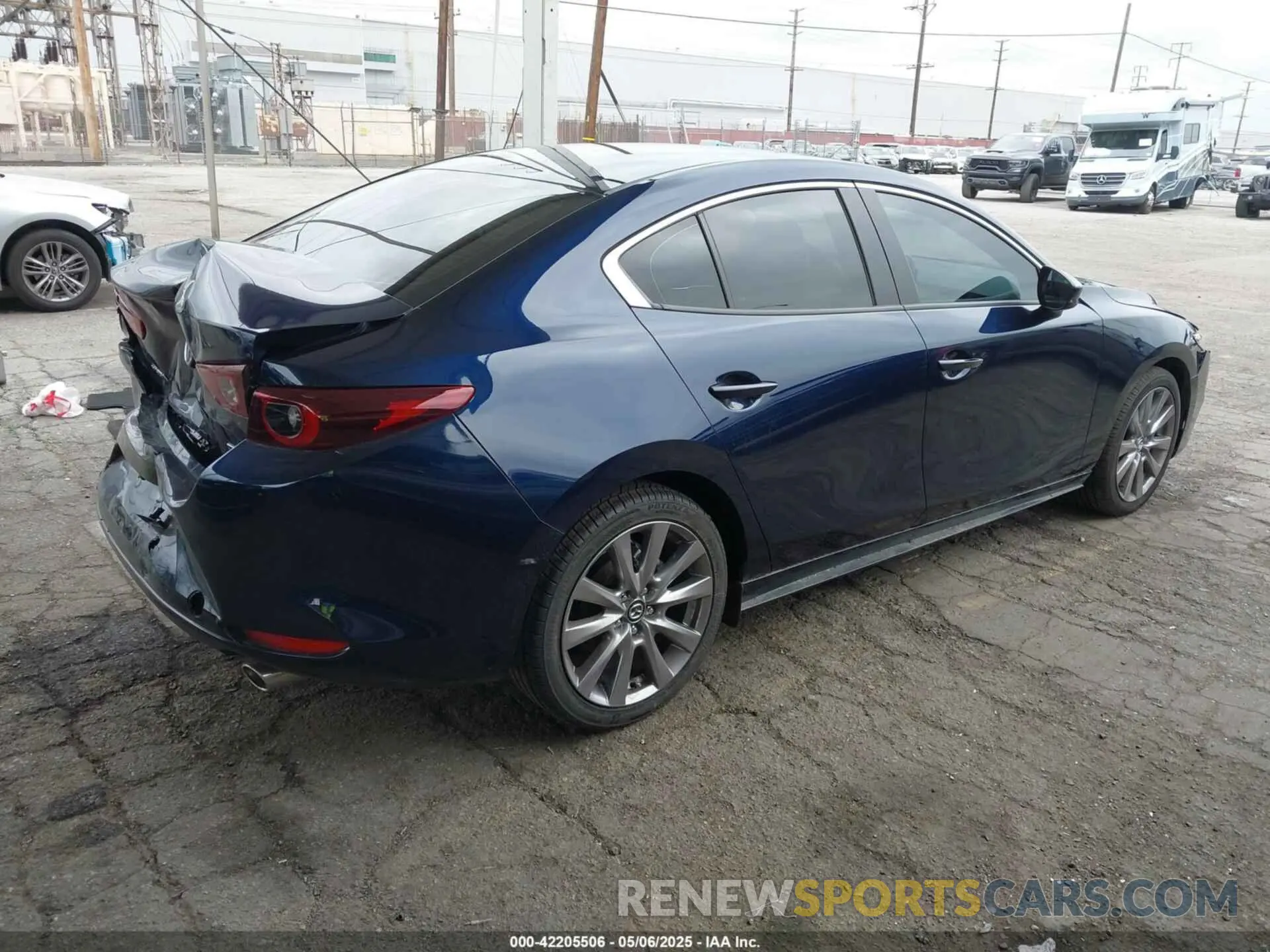 4 Photograph of a damaged car JM1BPACM4S1779375 MAZDA MAZDA3 2025