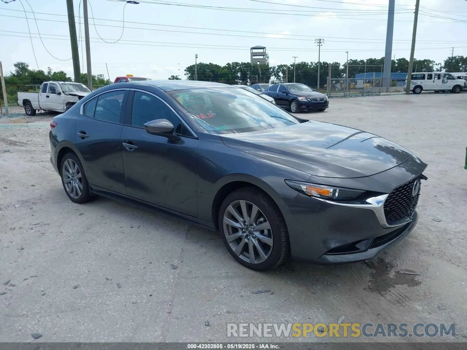 1 Photograph of a damaged car JM1BPACM5S1762195 MAZDA MAZDA3 2025