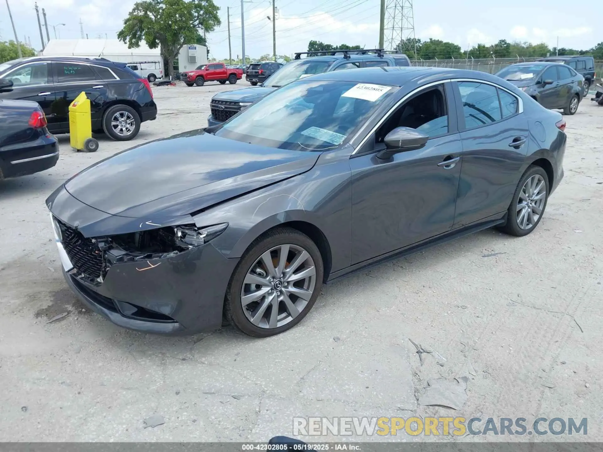 2 Photograph of a damaged car JM1BPACM5S1762195 MAZDA MAZDA3 2025