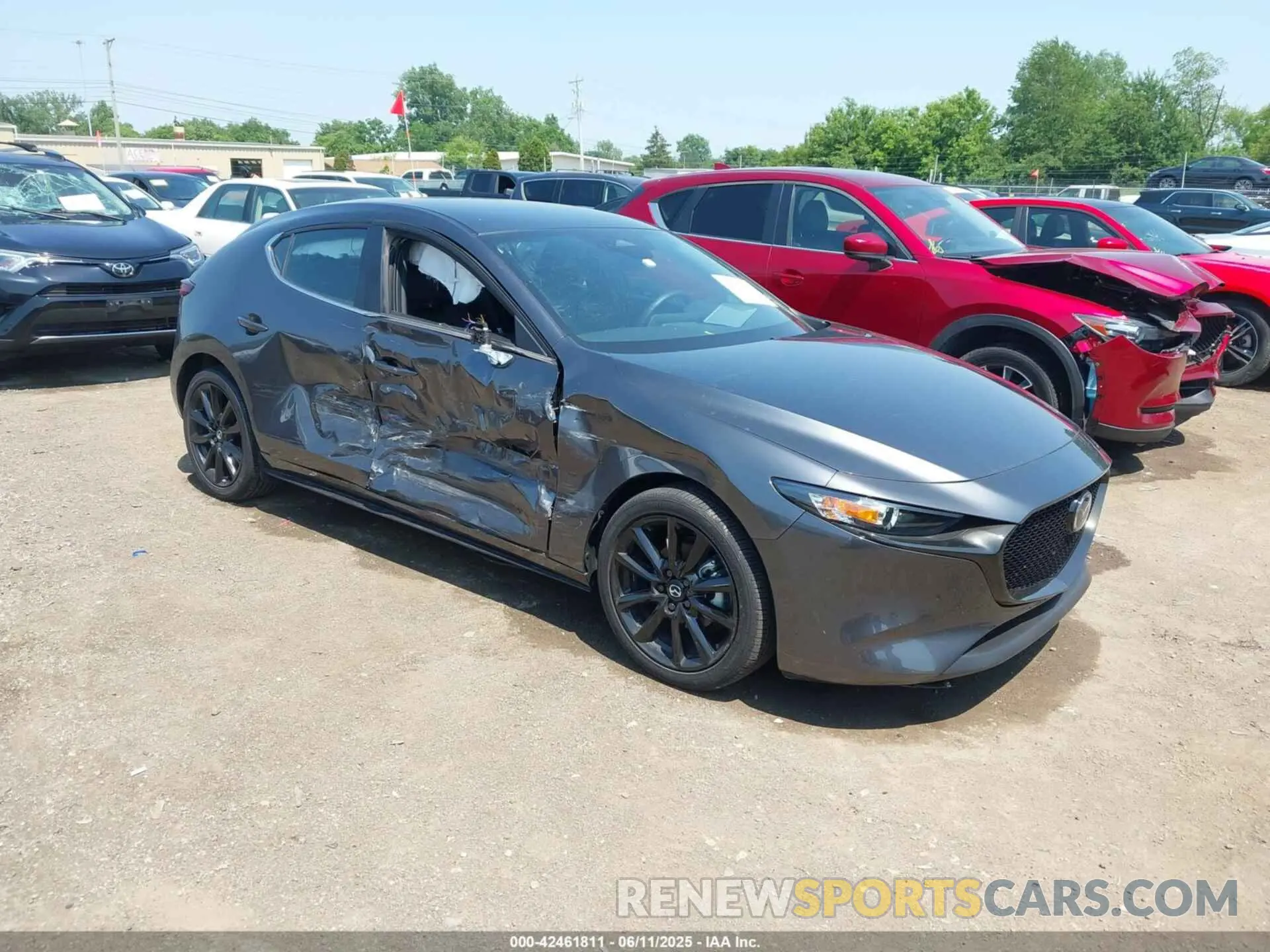 1 Photograph of a damaged car JM1BPAKM1S1763507 MAZDA MAZDA3 2025