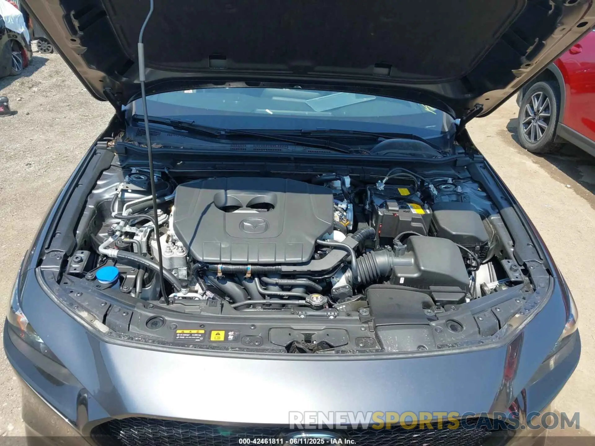10 Photograph of a damaged car JM1BPAKM1S1763507 MAZDA MAZDA3 2025
