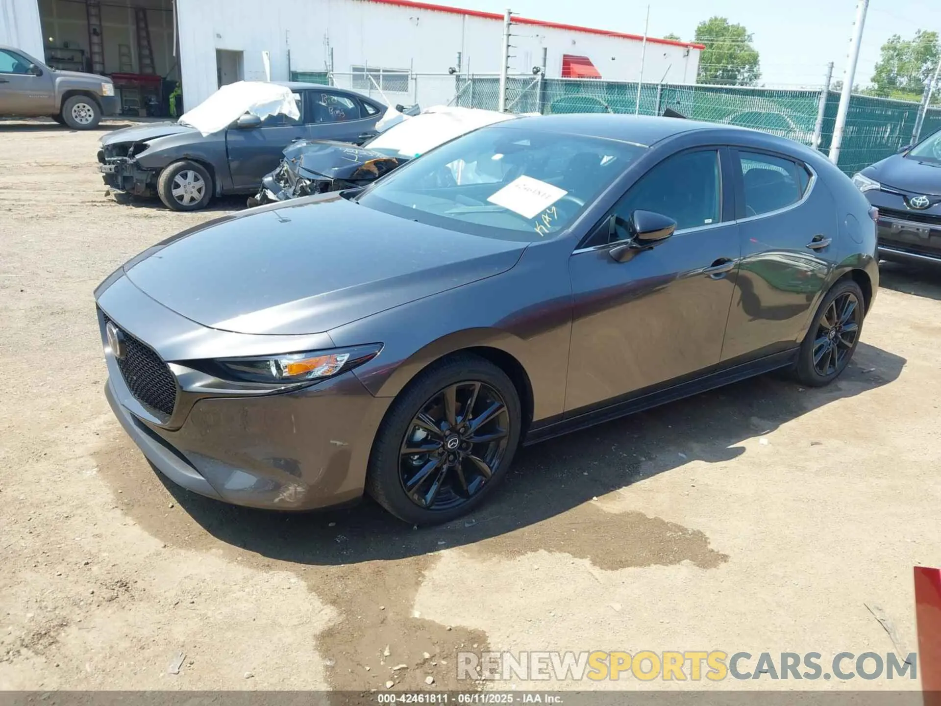 2 Photograph of a damaged car JM1BPAKM1S1763507 MAZDA MAZDA3 2025