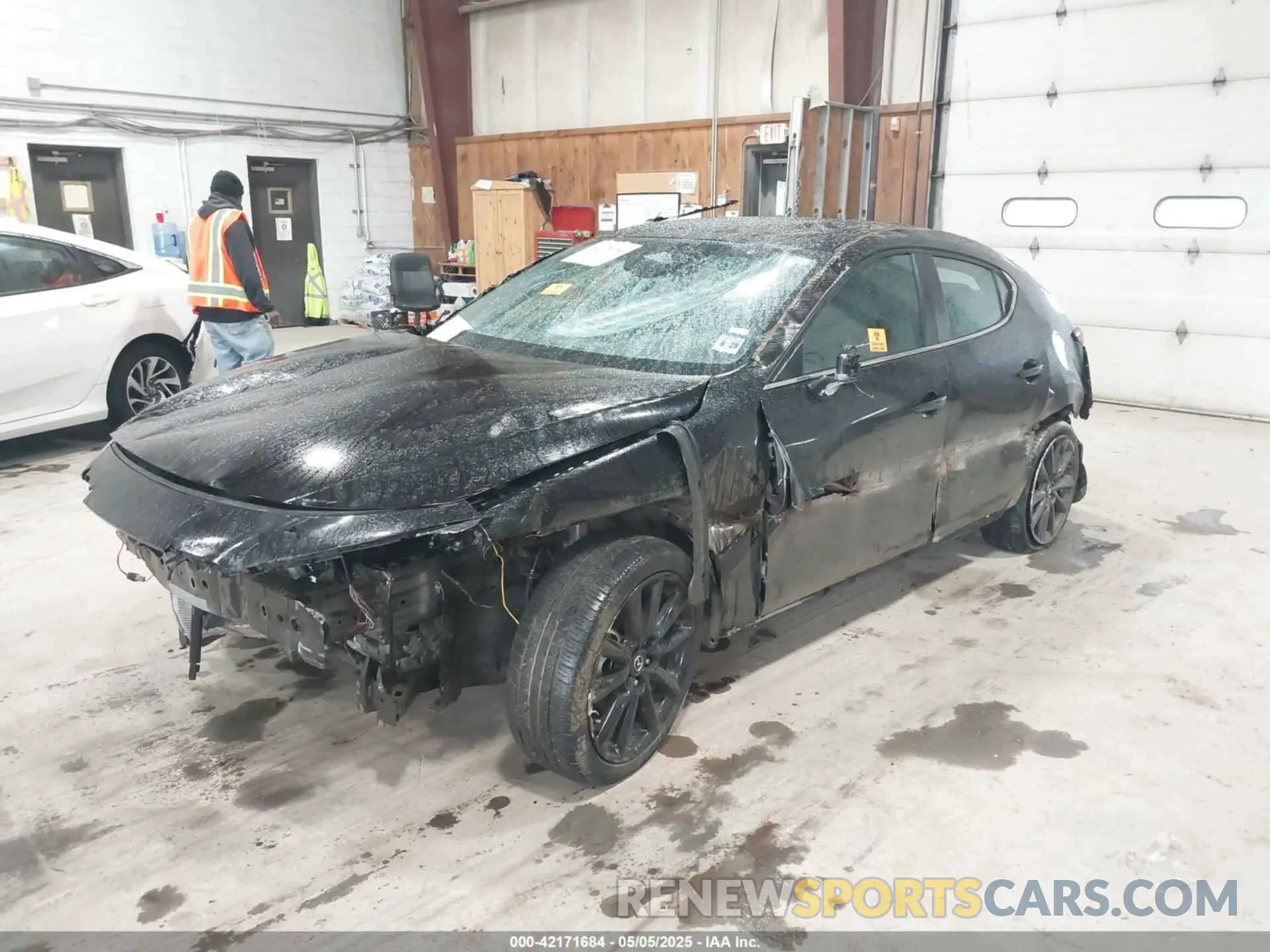2 Photograph of a damaged car JM1BPAKM9S1753999 MAZDA MAZDA3 2025