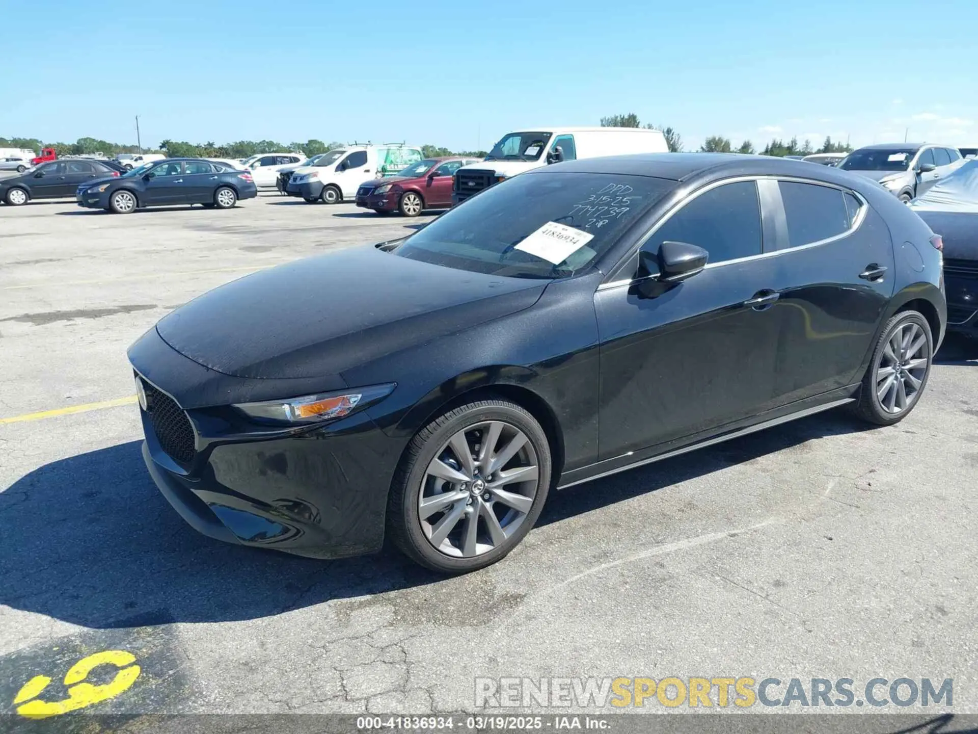 2 Photograph of a damaged car JM1BPALM2S1774739 MAZDA MAZDA3 2025