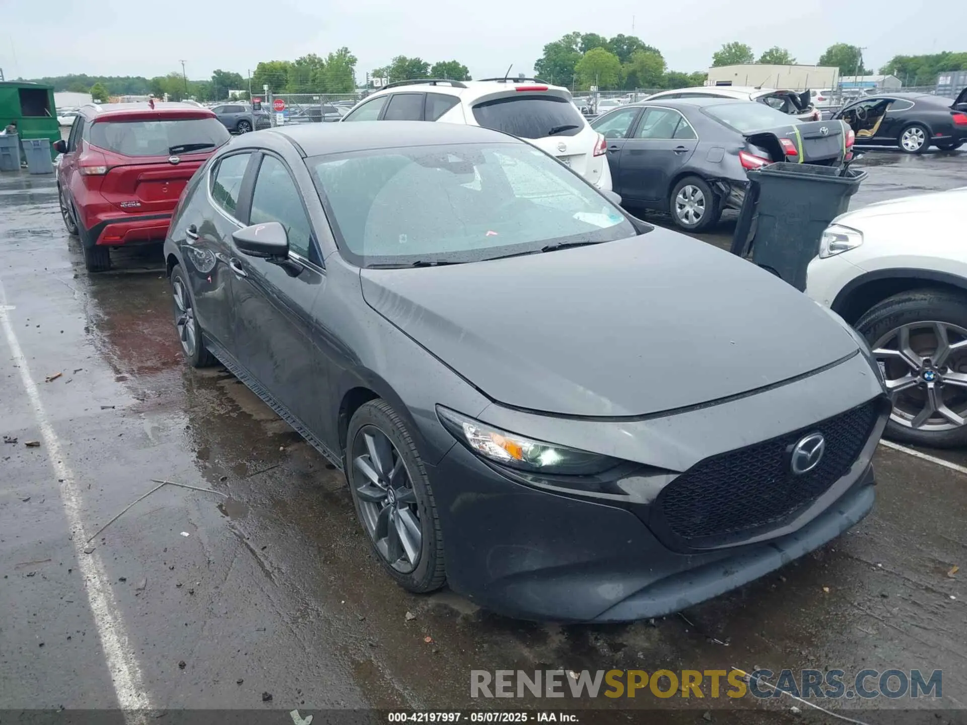 1 Photograph of a damaged car JM1BPBJM2K1134491 MAZDA MAZDA3 HATCHBACK 2019