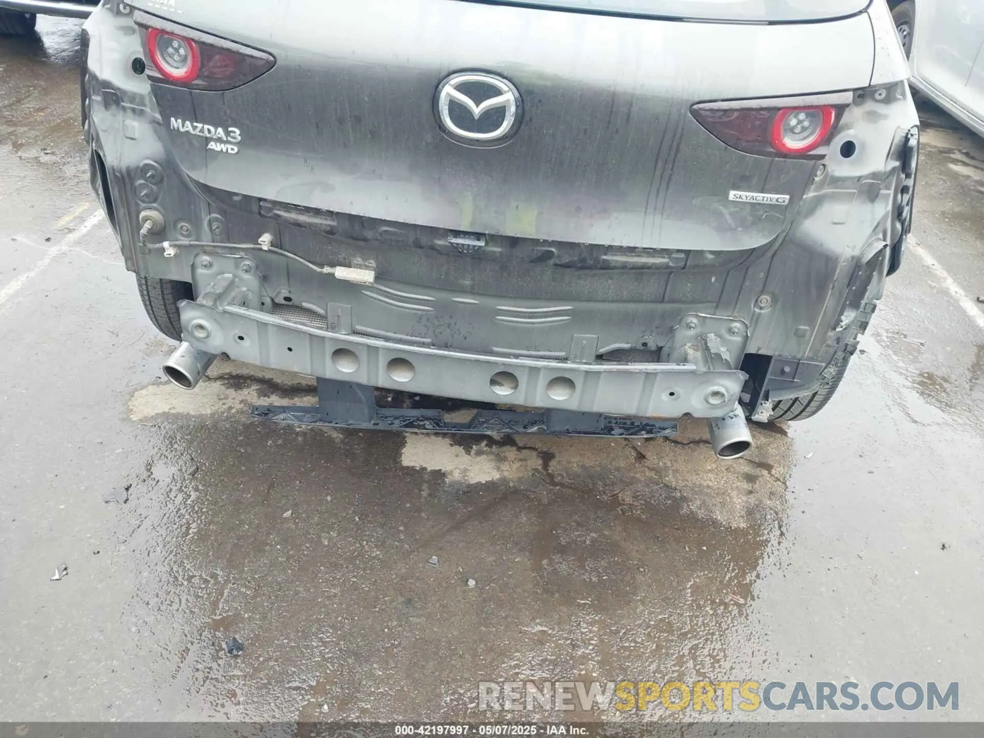 6 Photograph of a damaged car JM1BPBJM2K1134491 MAZDA MAZDA3 HATCHBACK 2019