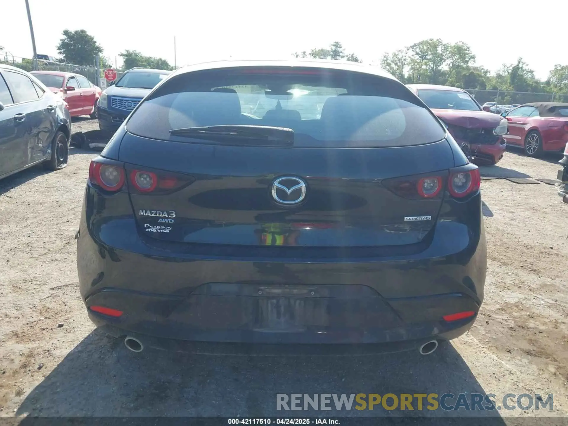 16 Photograph of a damaged car JM1BPBJM9K1122225 MAZDA MAZDA3 HATCHBACK 2019