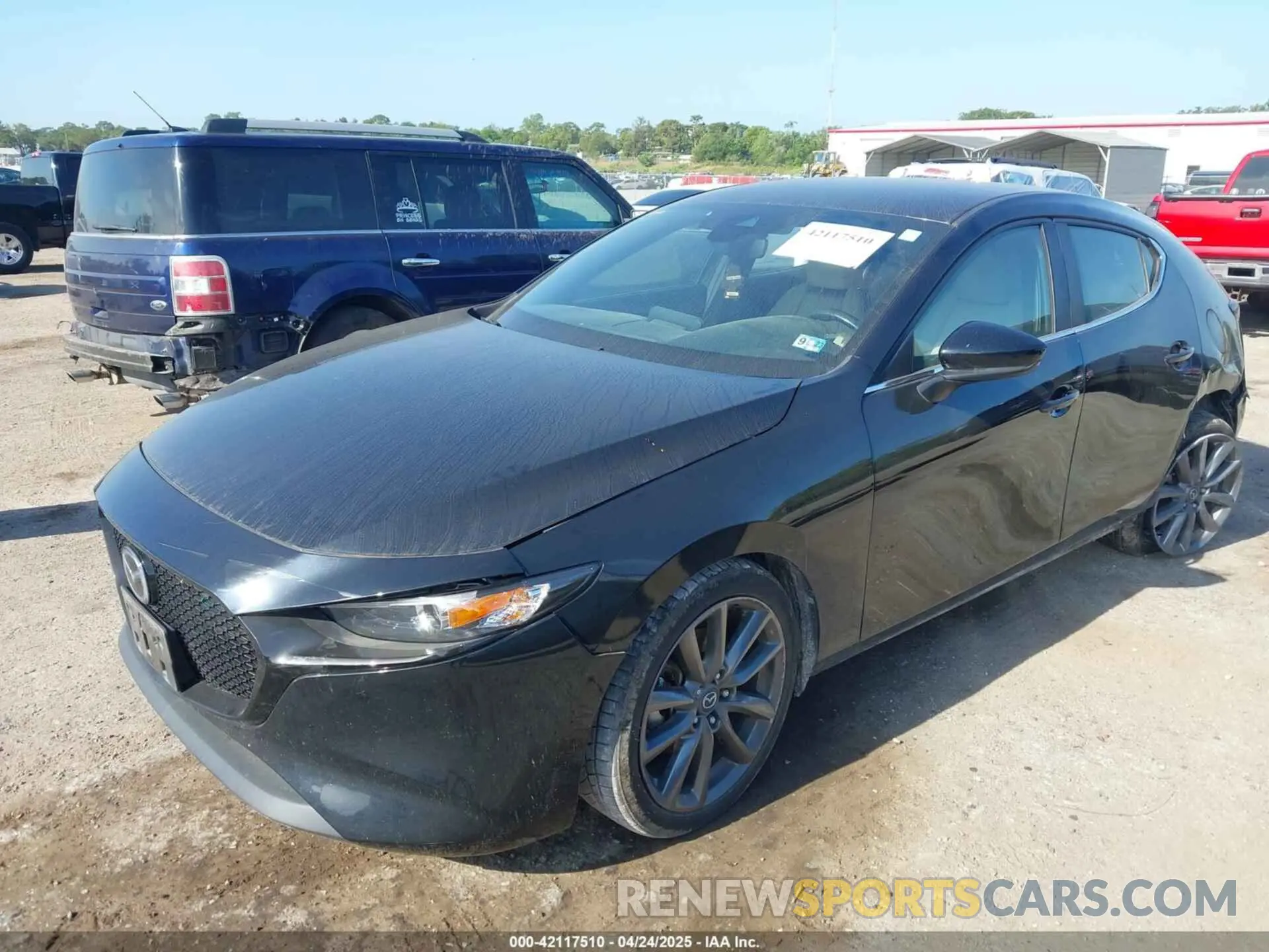 2 Photograph of a damaged car JM1BPBJM9K1122225 MAZDA MAZDA3 HATCHBACK 2019