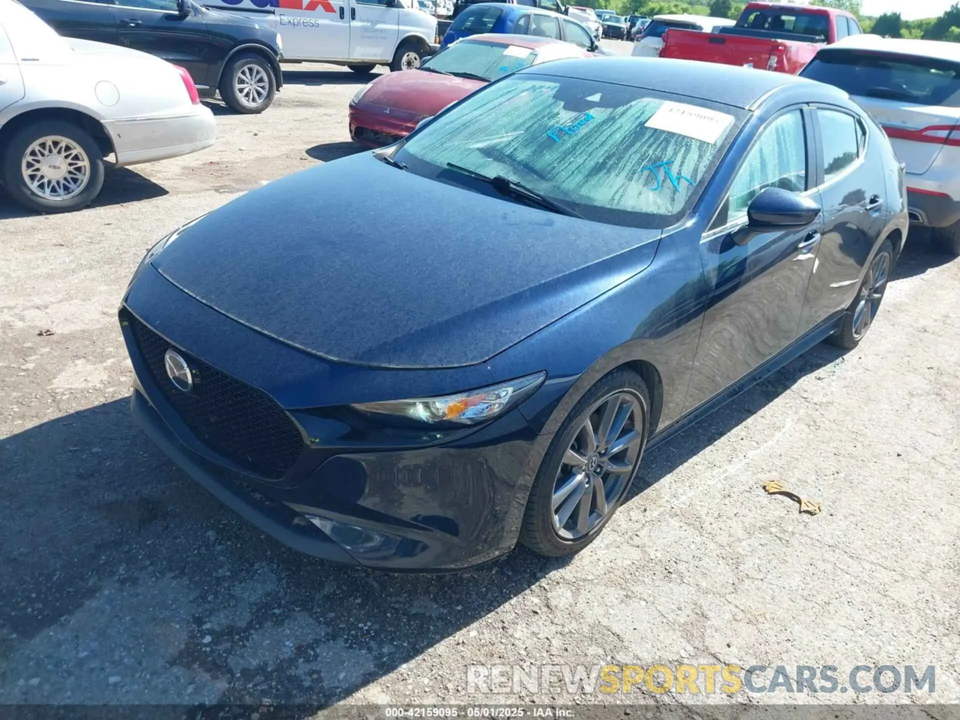 2 Photograph of a damaged car JM1BPBMM4K1128865 MAZDA MAZDA3 HATCHBACK 2019
