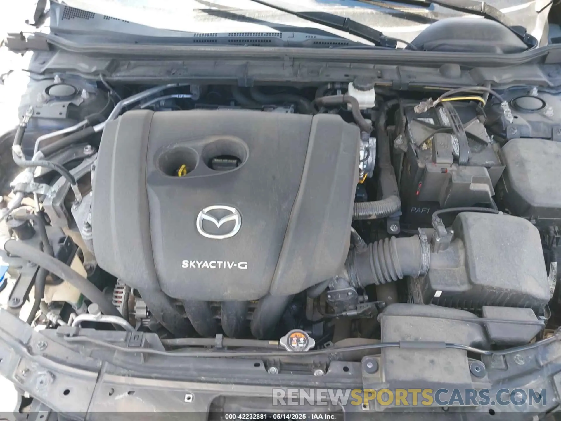 10 Photograph of a damaged car JM1BPBNMXK1144535 MAZDA MAZDA3 HATCHBACK 2019