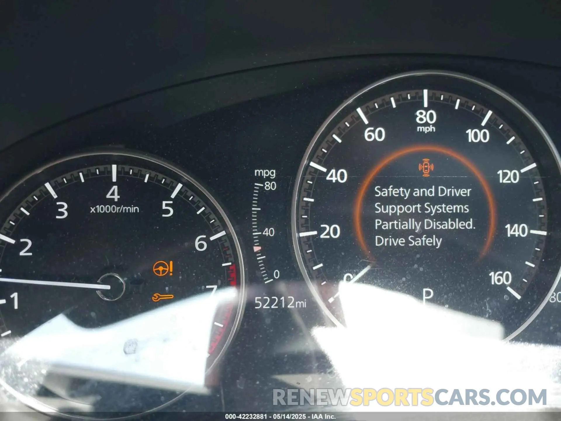 7 Photograph of a damaged car JM1BPBNMXK1144535 MAZDA MAZDA3 HATCHBACK 2019