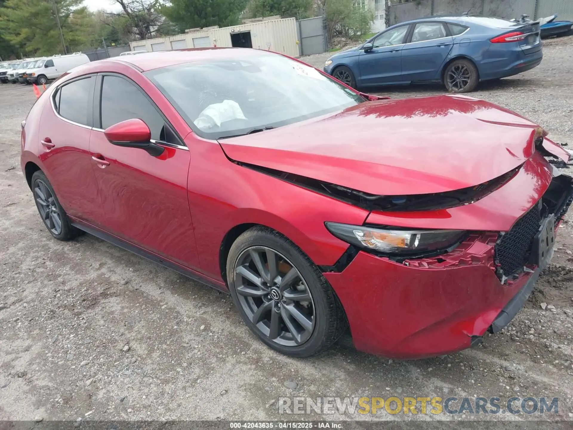 1 Photograph of a damaged car JM1BPBLM0L1158190 MAZDA MAZDA3 HATCHBACK 2020