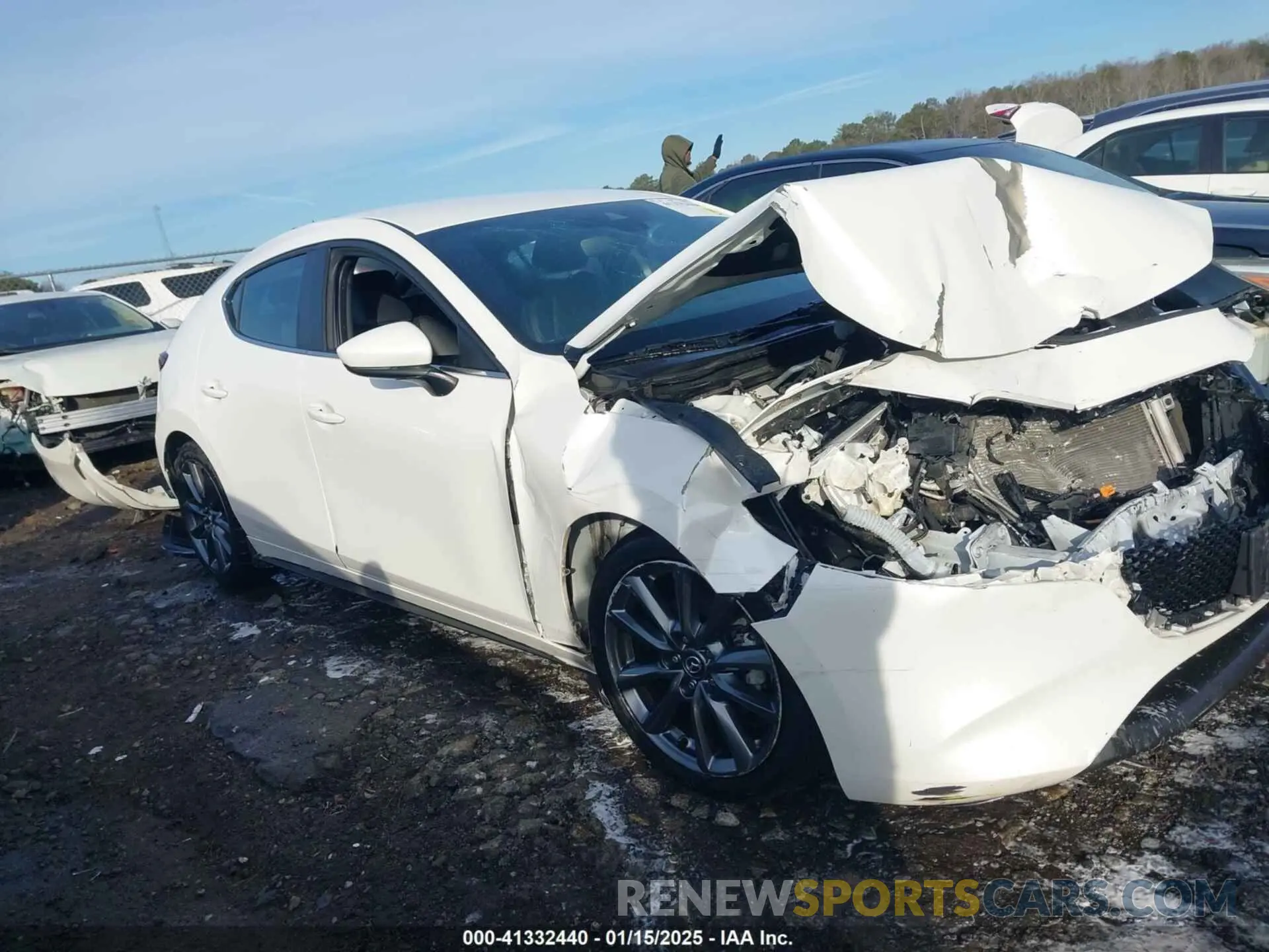 12 Photograph of a damaged car JM1BPBMM0L1157345 MAZDA MAZDA3 HATCHBACK 2020