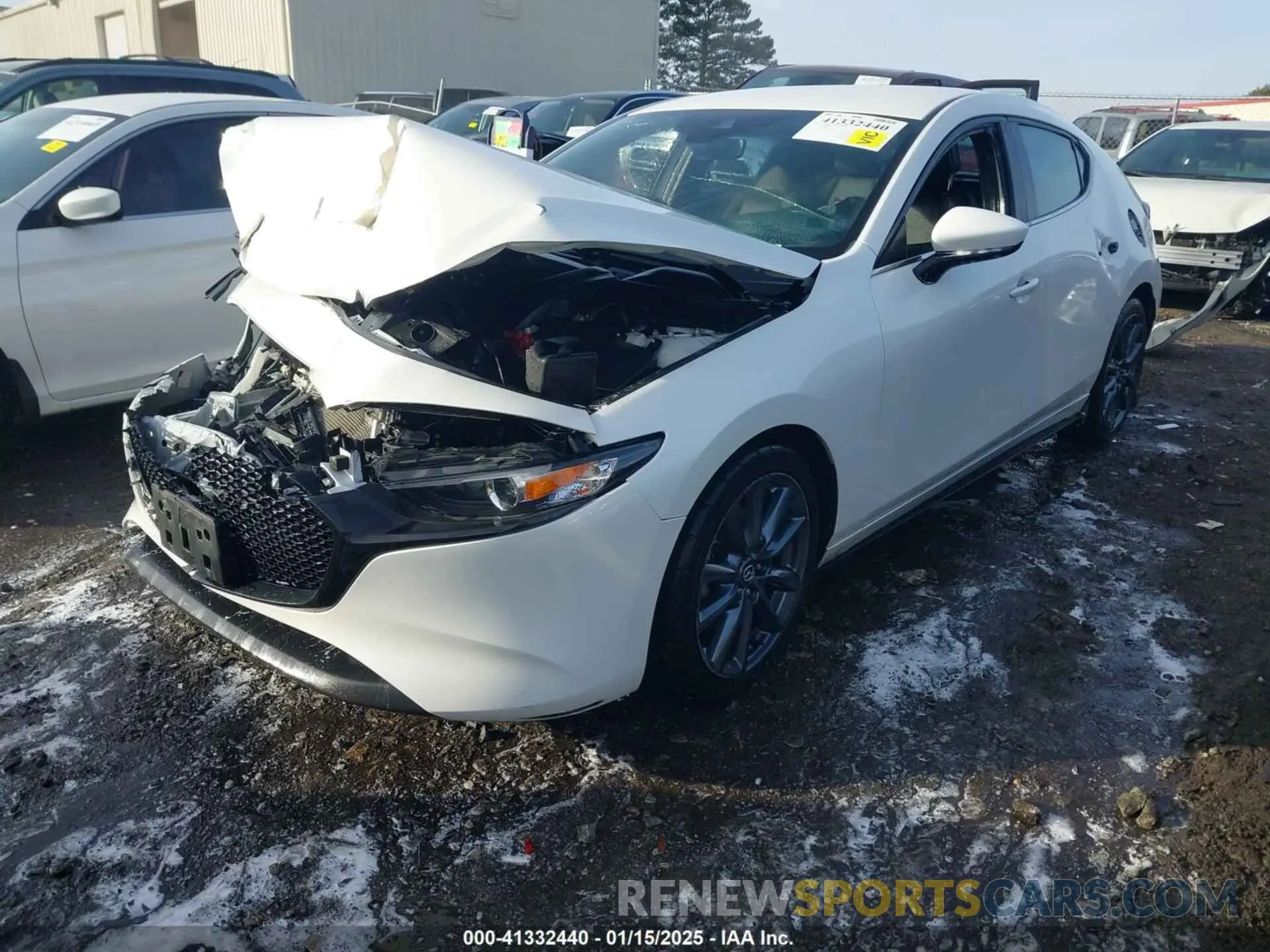 2 Photograph of a damaged car JM1BPBMM0L1157345 MAZDA MAZDA3 HATCHBACK 2020
