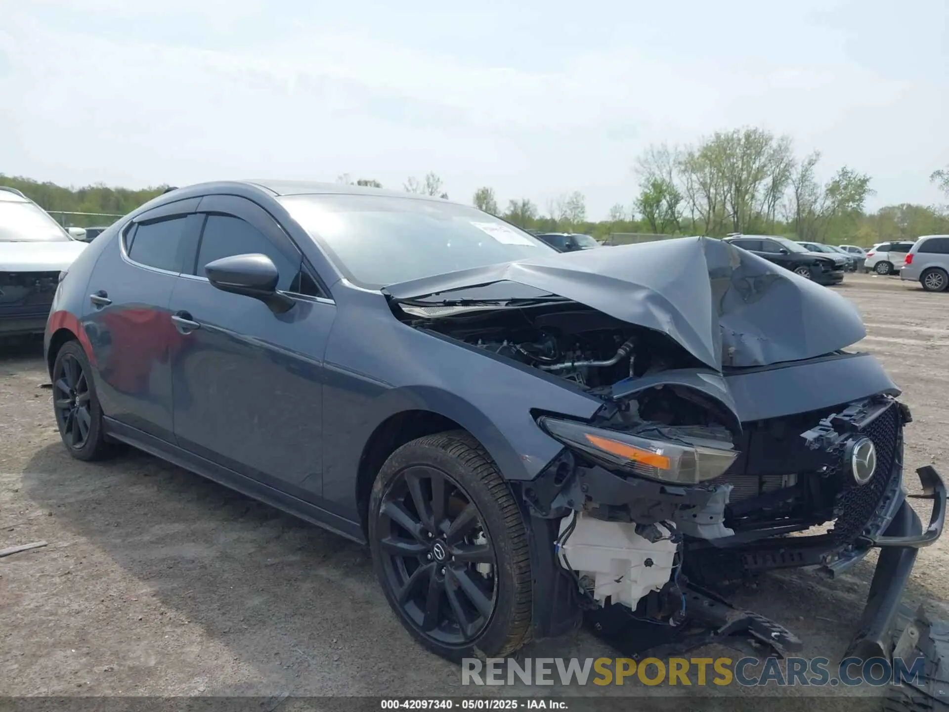 1 Photograph of a damaged car JM1BPBNM3L1171285 MAZDA MAZDA3 HATCHBACK 2020