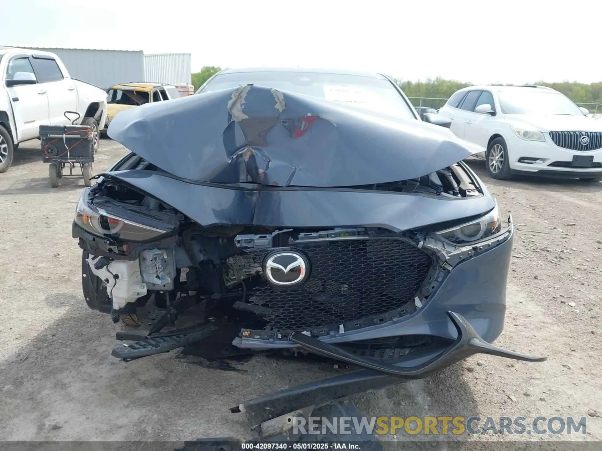 13 Photograph of a damaged car JM1BPBNM3L1171285 MAZDA MAZDA3 HATCHBACK 2020