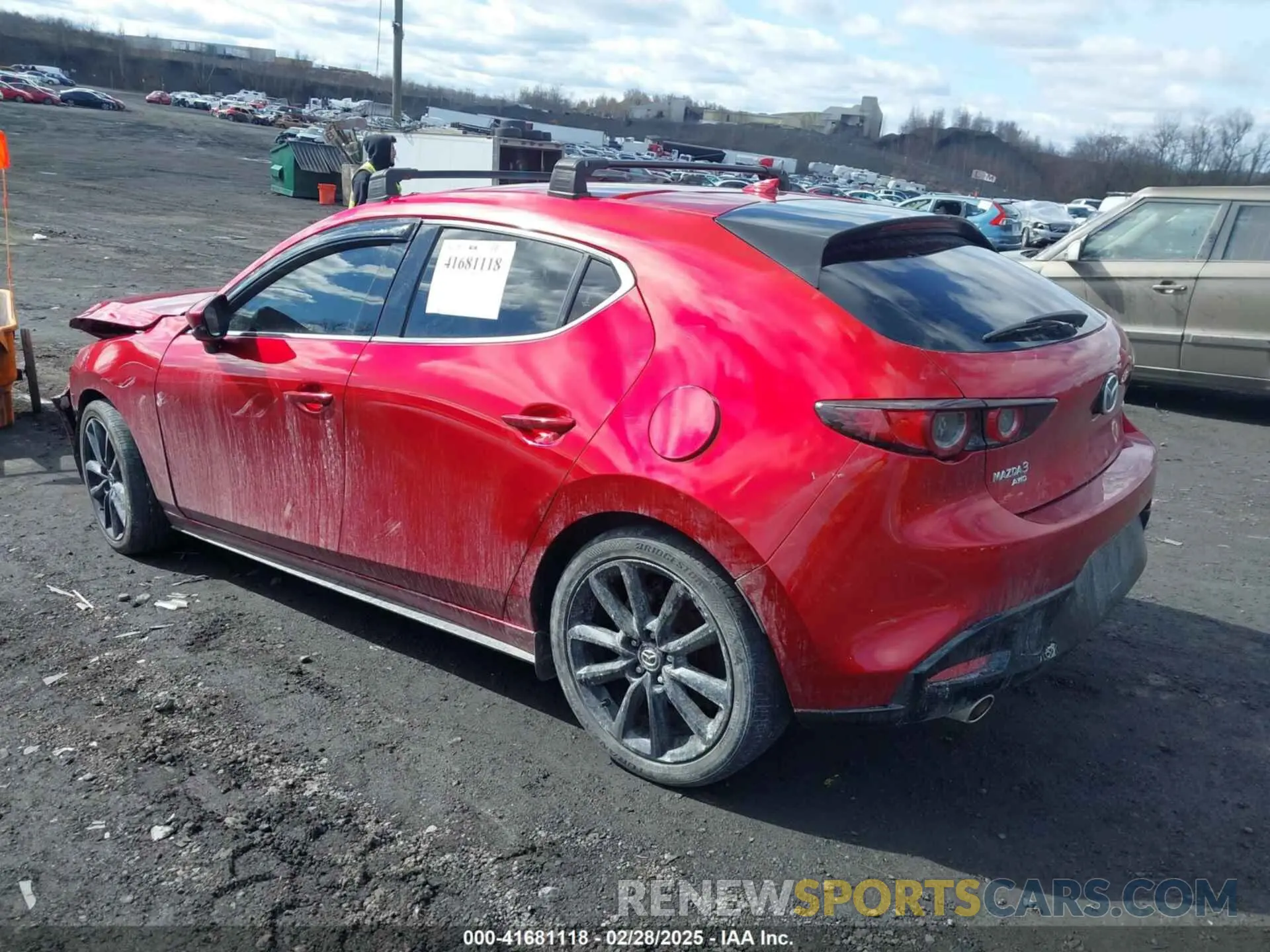 3 Photograph of a damaged car JM1BPBNM6L1157087 MAZDA MAZDA3 HATCHBACK 2020