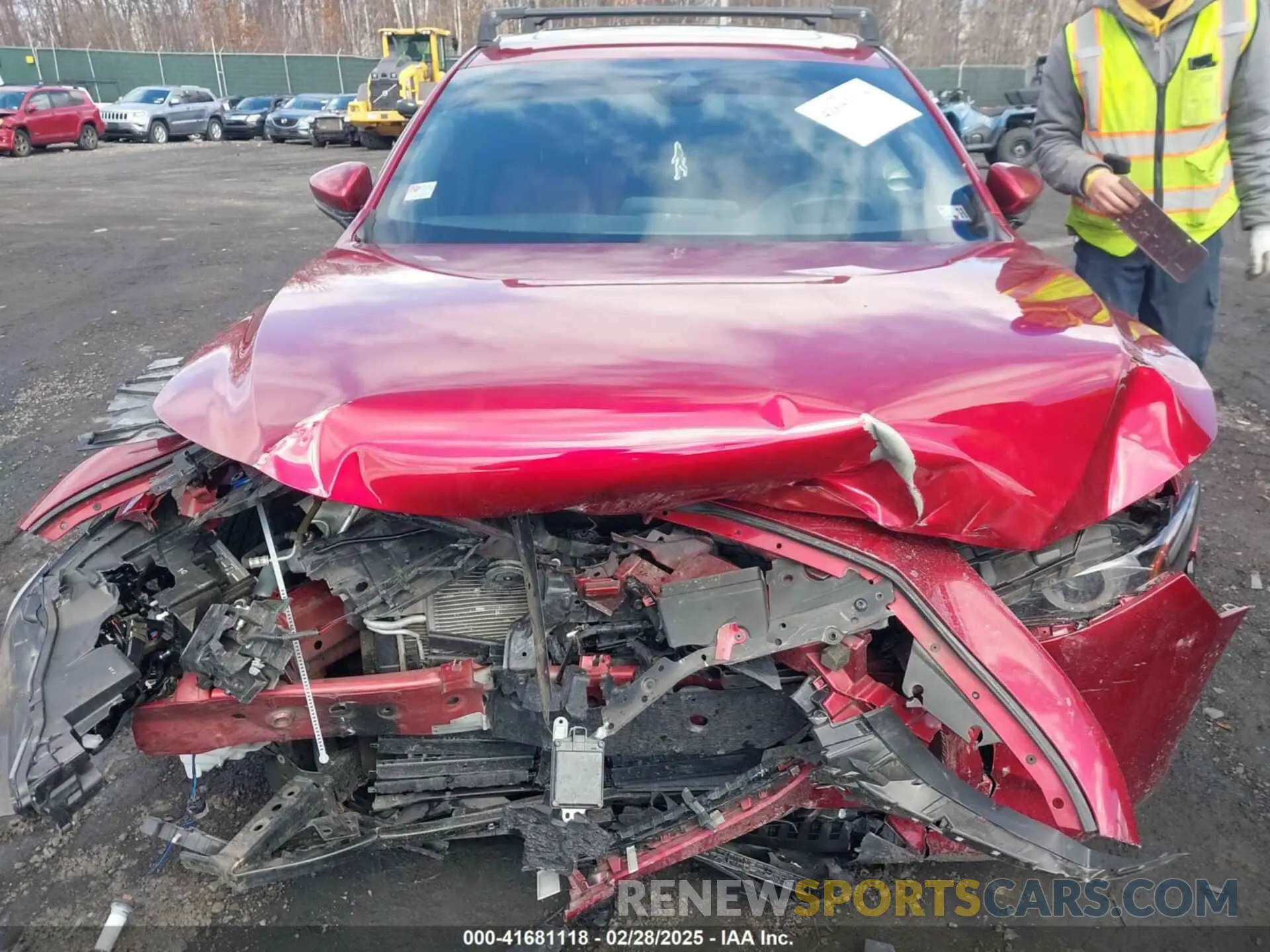 6 Photograph of a damaged car JM1BPBNM6L1157087 MAZDA MAZDA3 HATCHBACK 2020