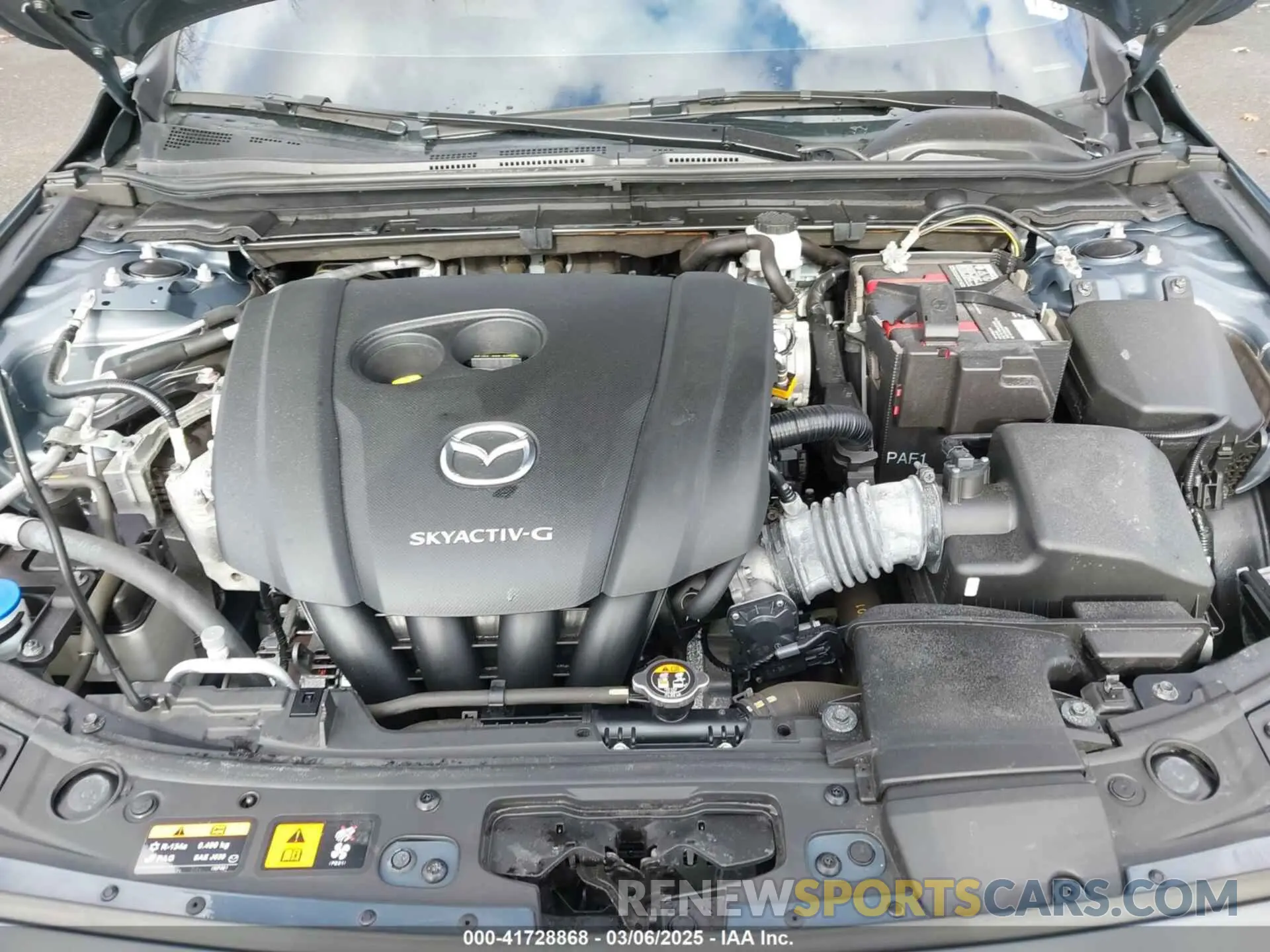10 Photograph of a damaged car JM1BPBNM9L1174949 MAZDA MAZDA3 HATCHBACK 2020