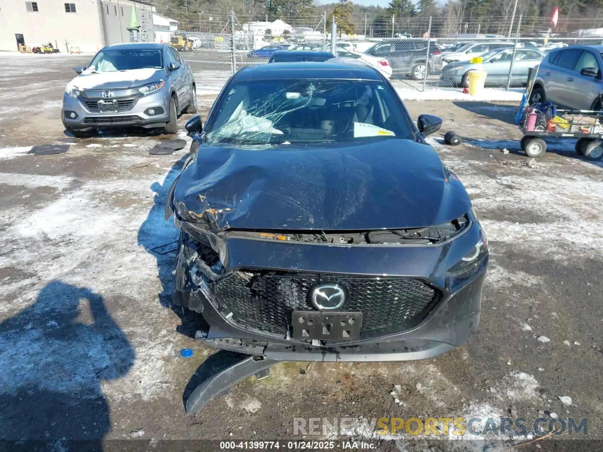 12 Photograph of a damaged car JM1BPBJY1M1400430 MAZDA MAZDA3 HATCHBACK 2021
