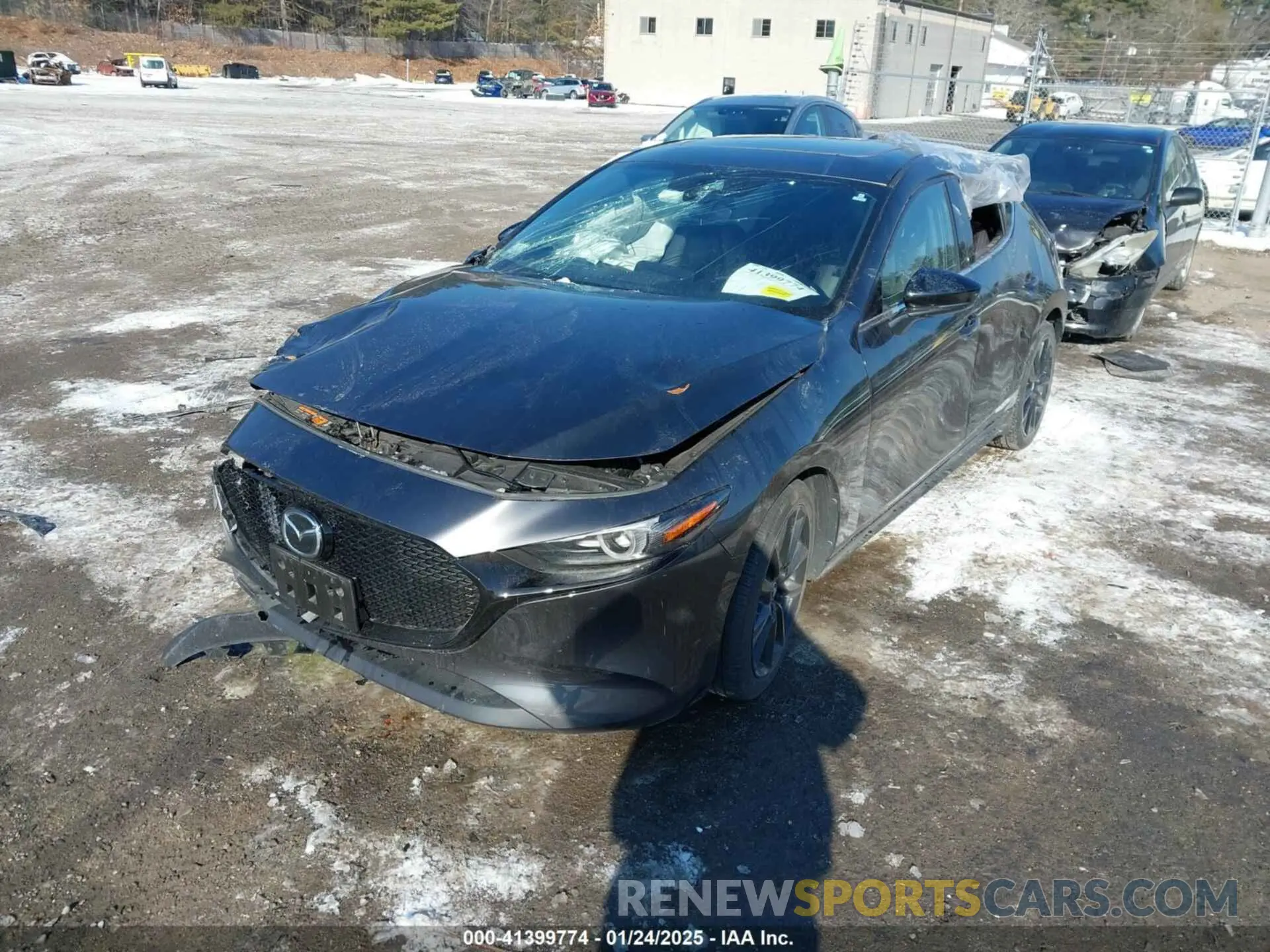 2 Photograph of a damaged car JM1BPBJY1M1400430 MAZDA MAZDA3 HATCHBACK 2021