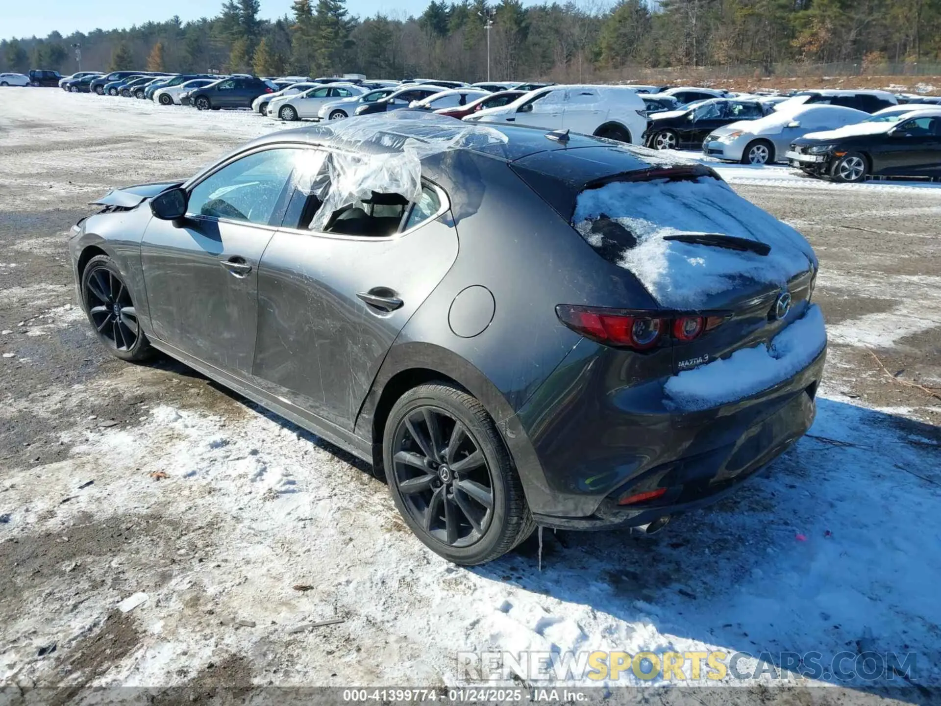 3 Photograph of a damaged car JM1BPBJY1M1400430 MAZDA MAZDA3 HATCHBACK 2021